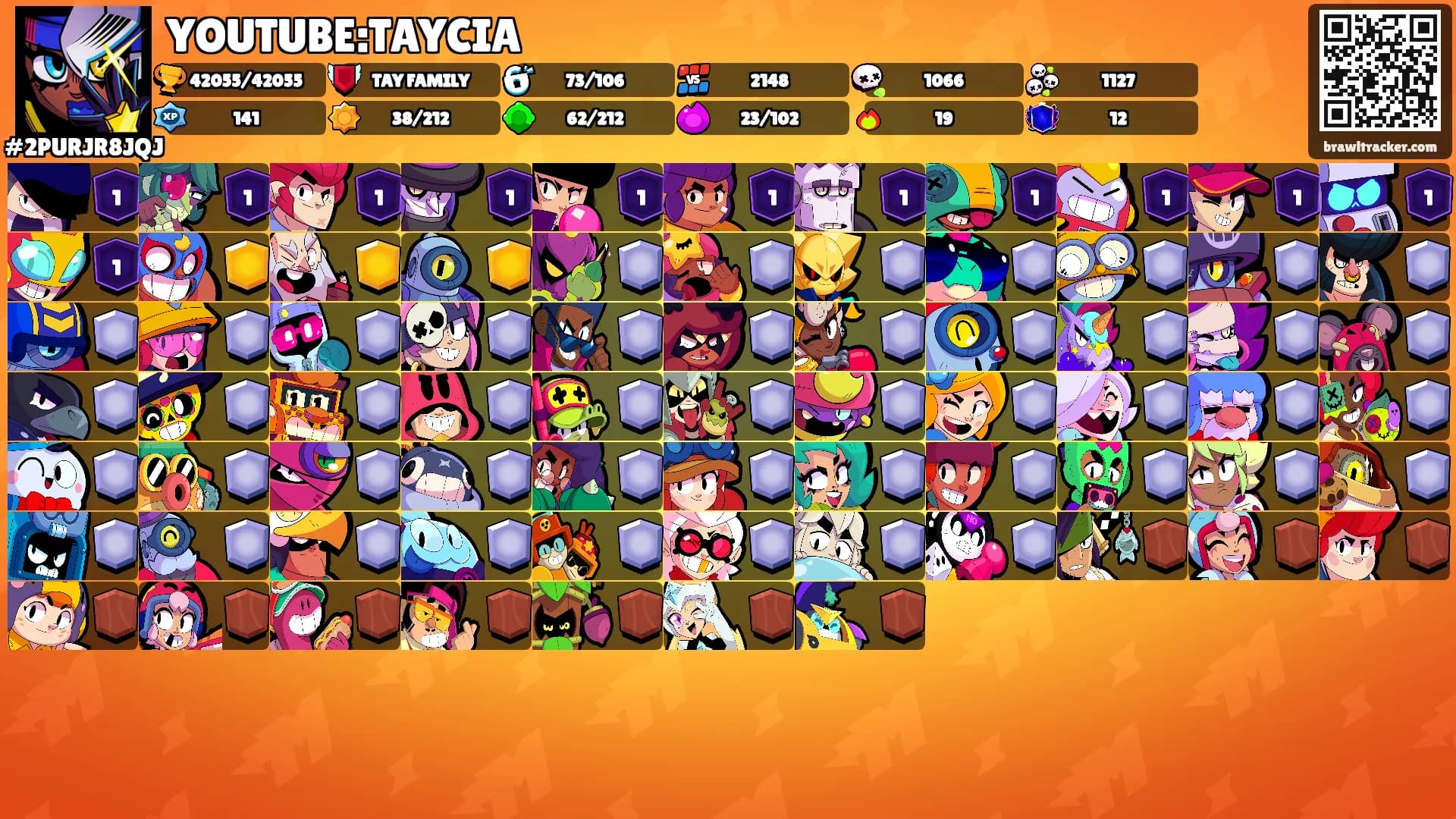 YOUTUBE:TAYCIA's Ranks