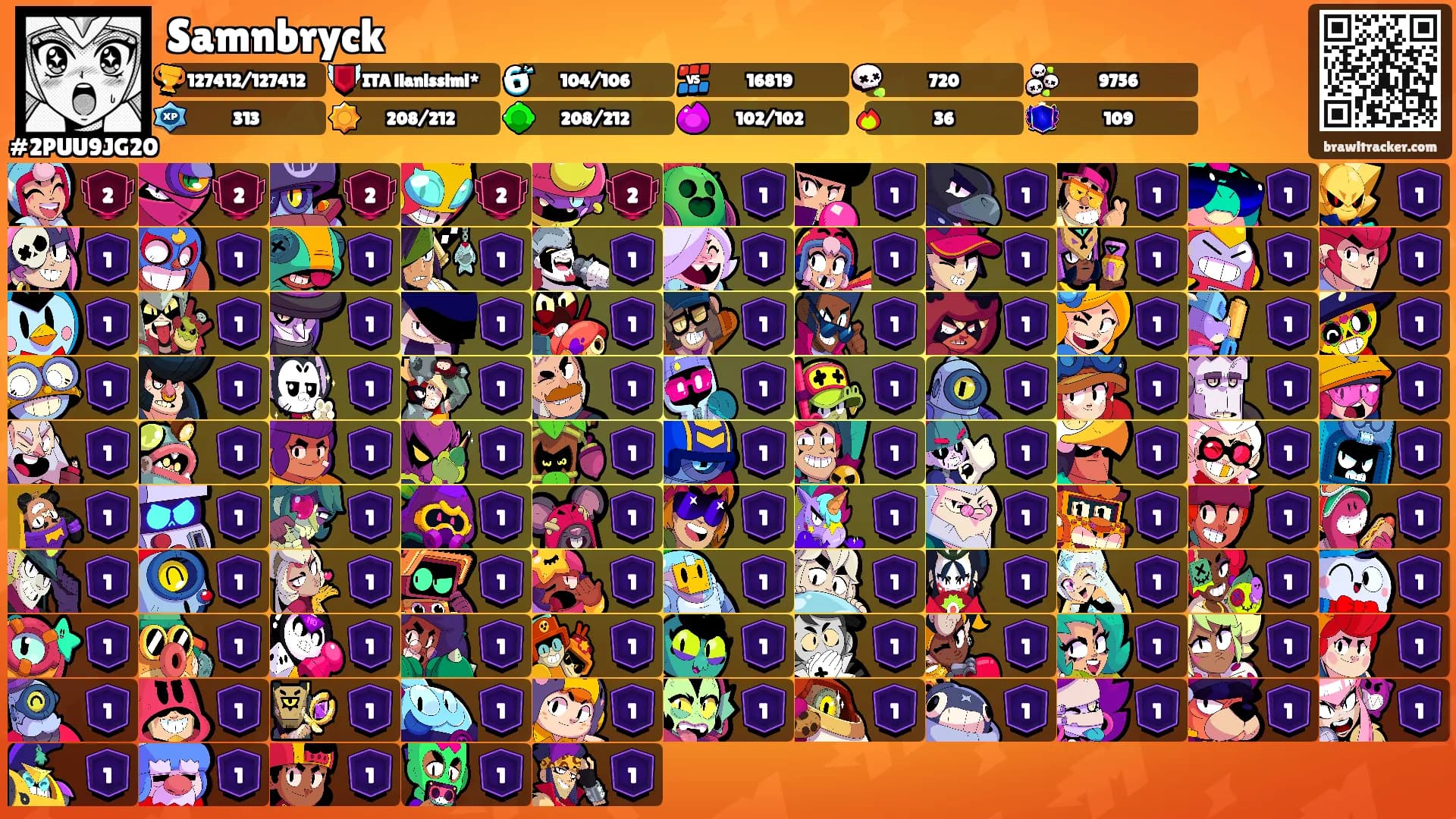 Samnbryck's Ranks