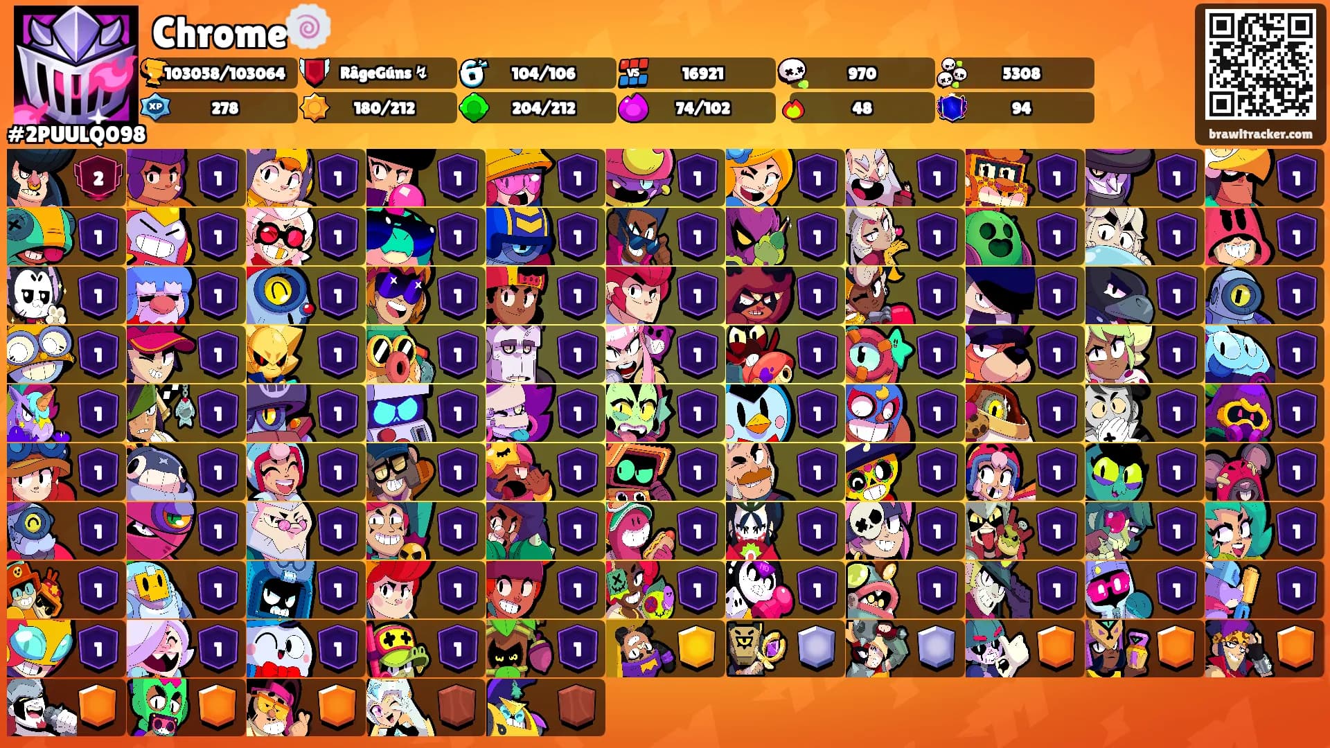 Chrome🍥's Ranks