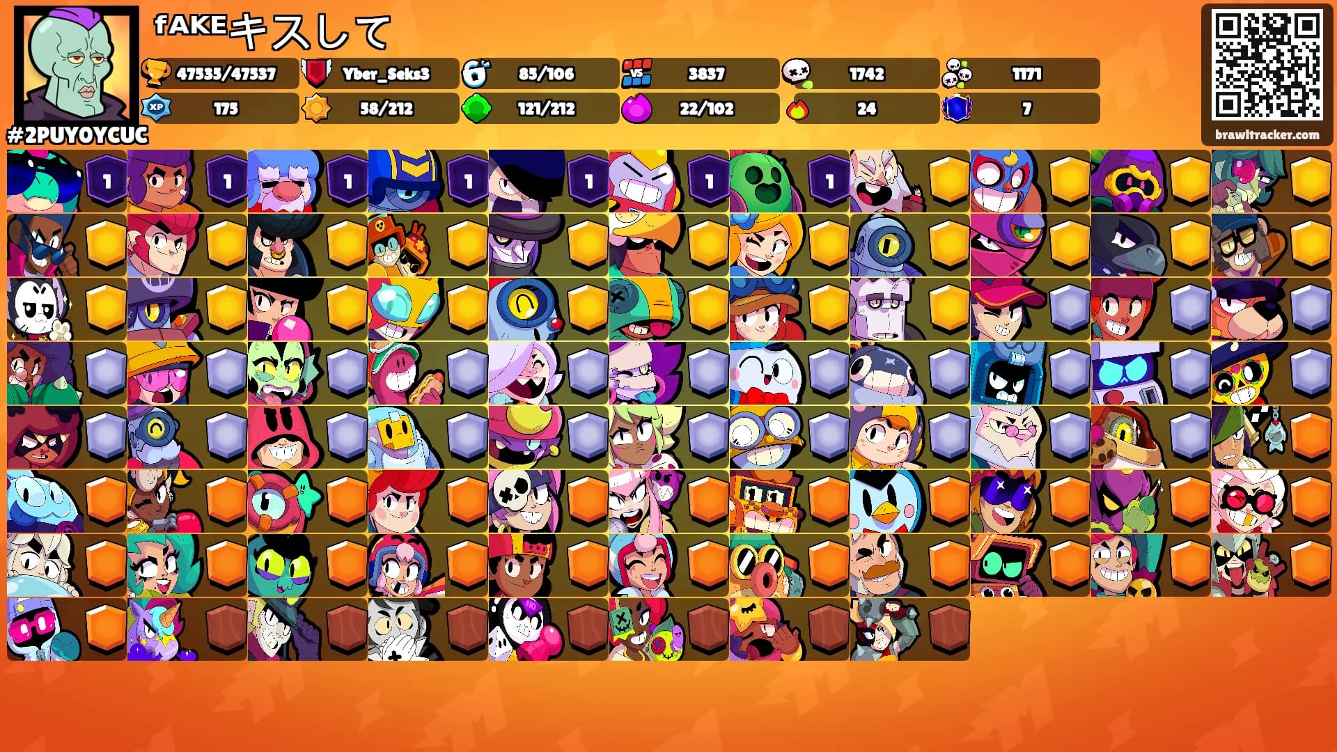 ᶠᴬᴷᴱキスして's Ranks