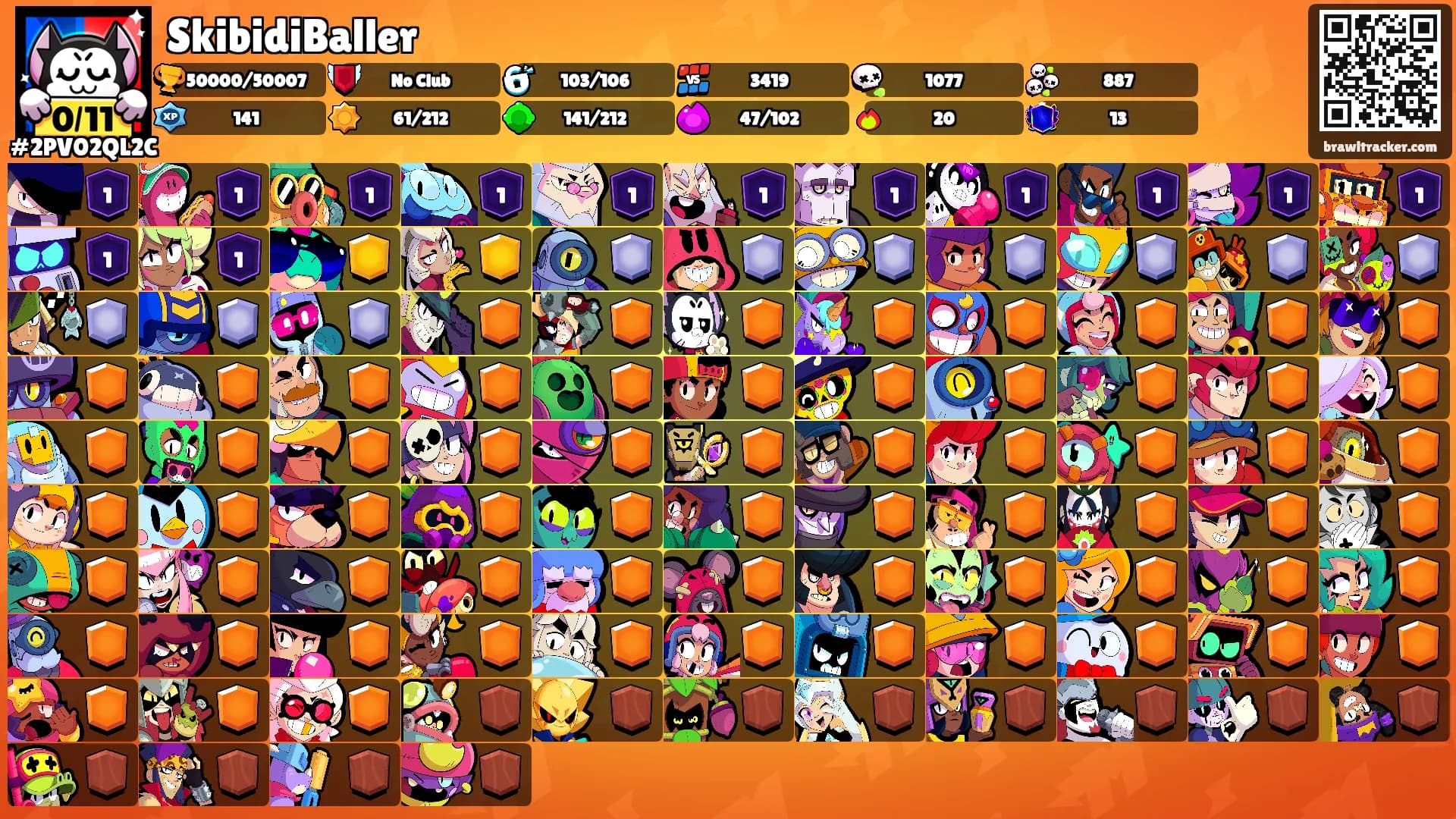 SkibidiBaller's Ranks
