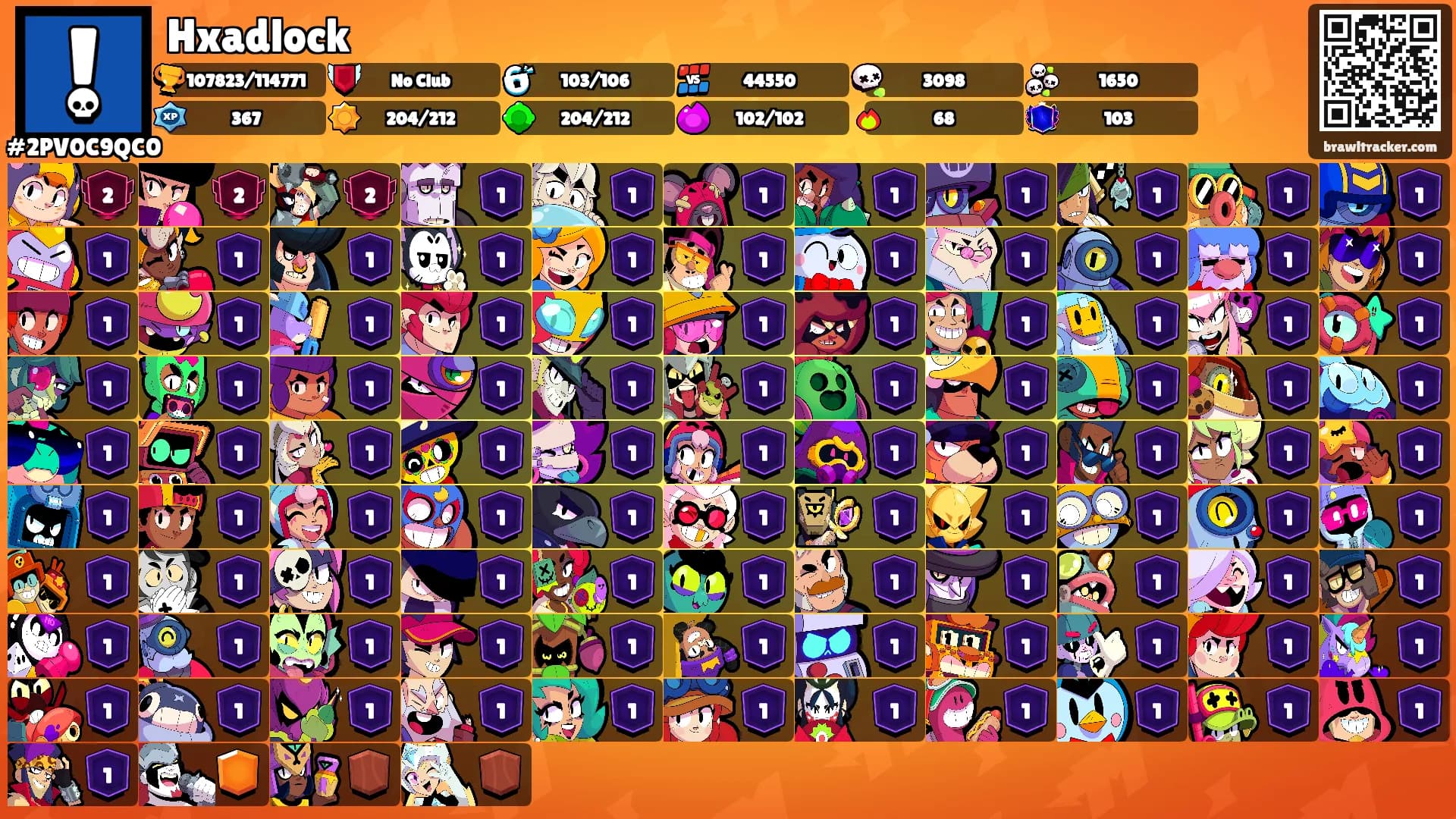 Hxadlock's Ranks