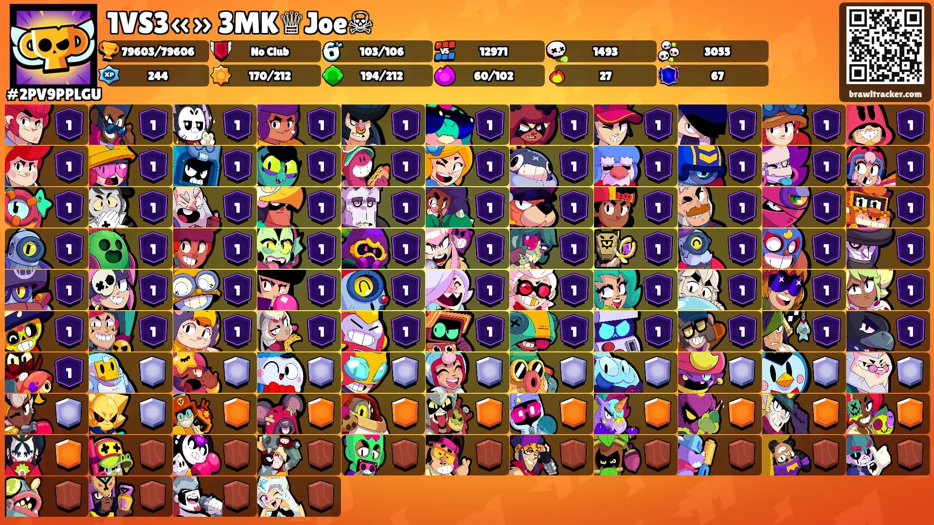 1VS3«» 3MK♕Joe☠'s Ranks