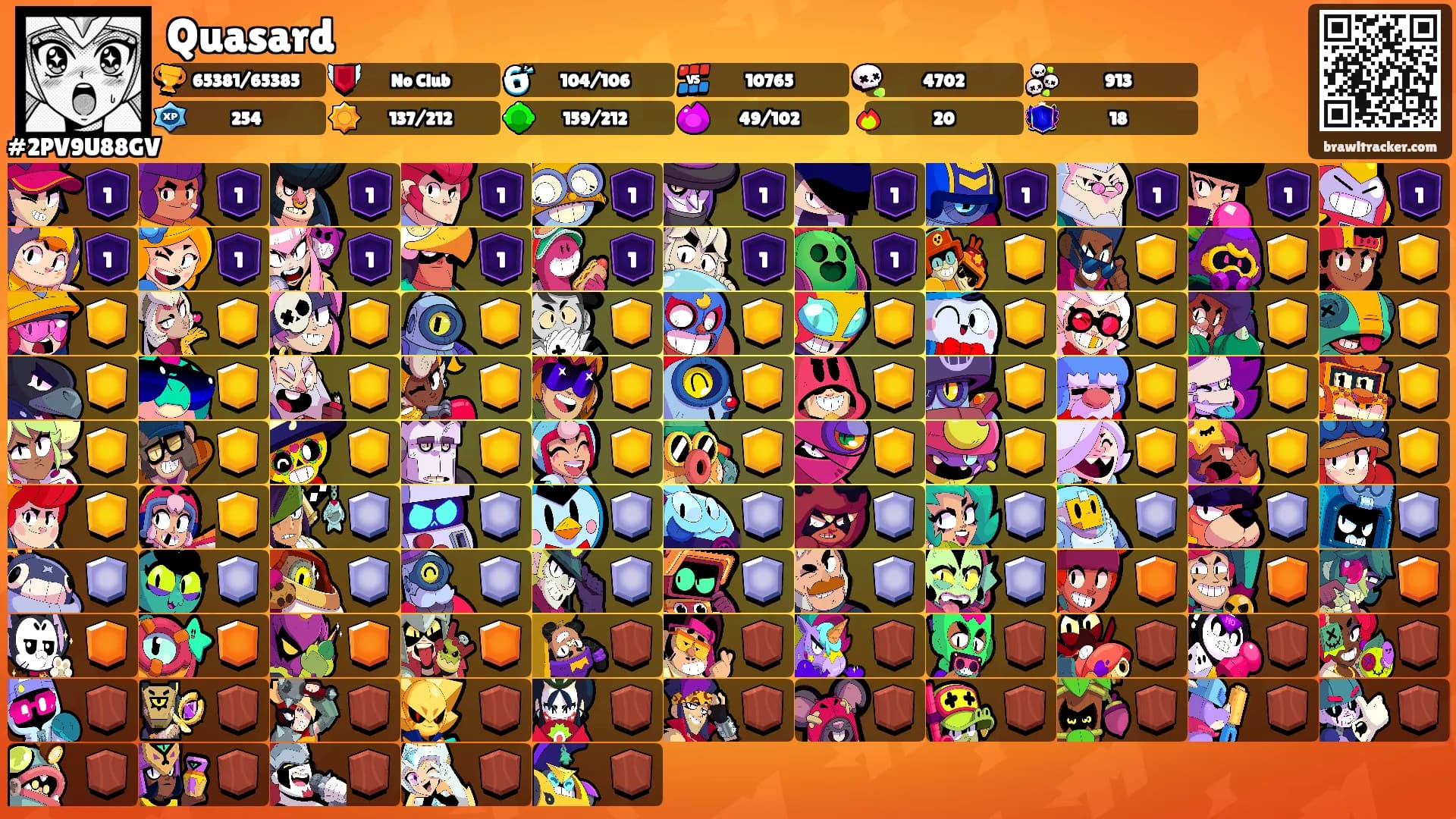 Quasard's Ranks