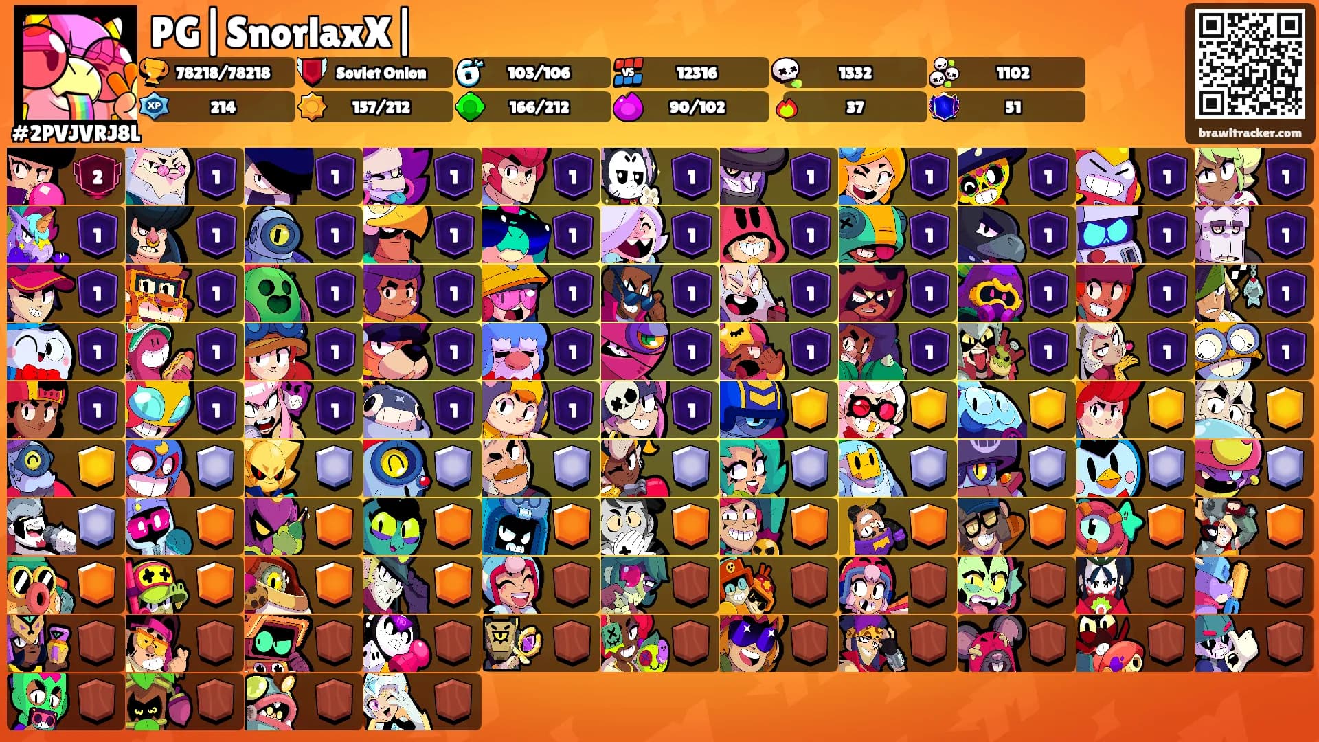 PG|SnorlaxX|'s Ranks