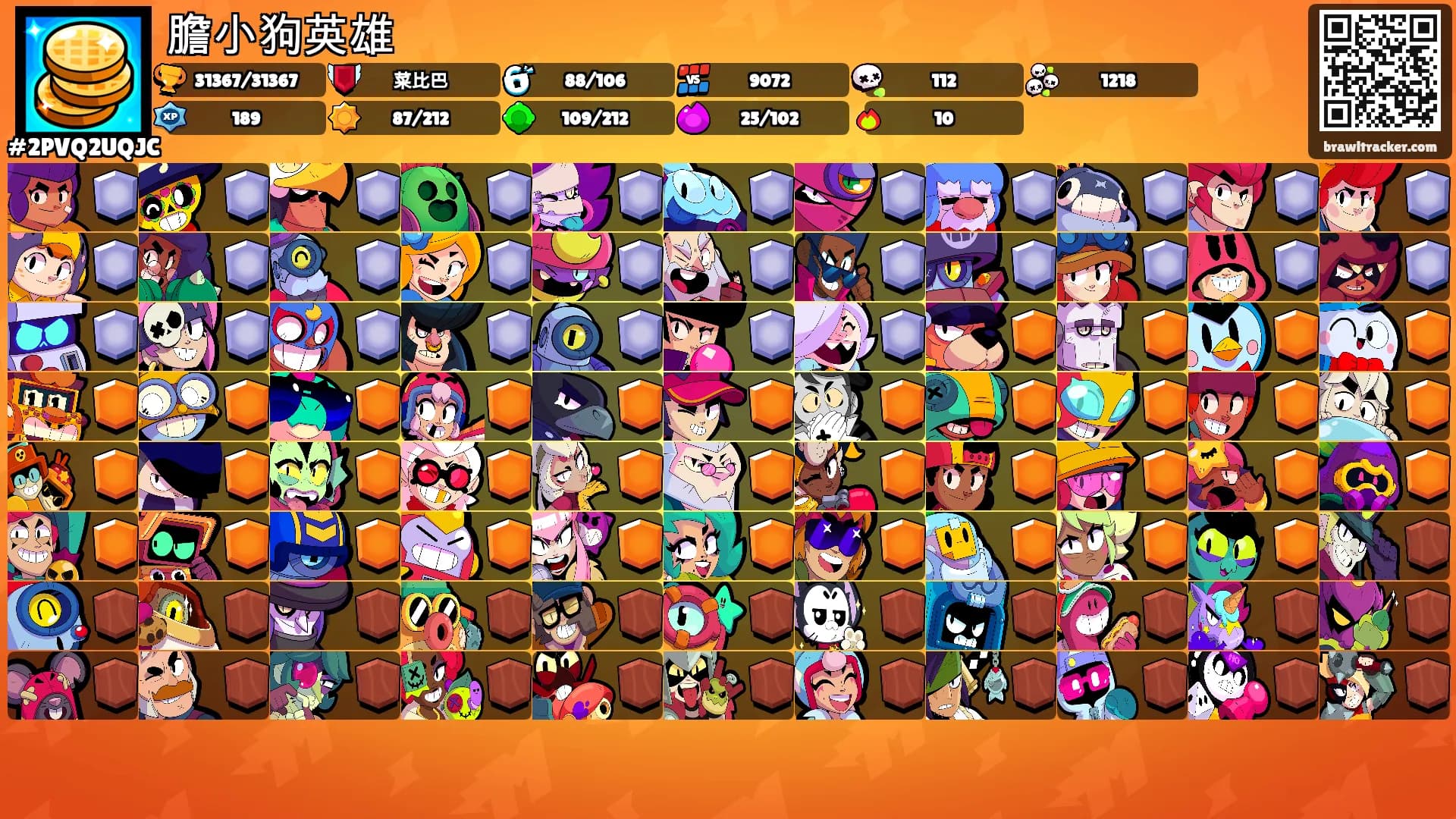 膽小狗英雄's Ranks