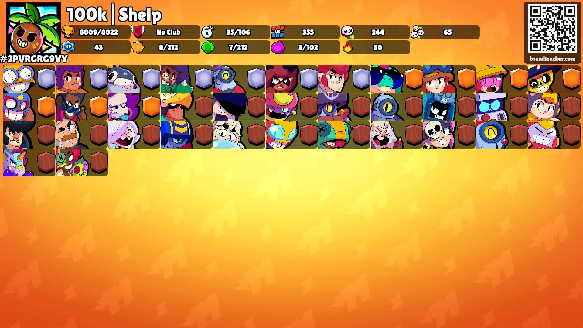 100k|Shelp's Ranks