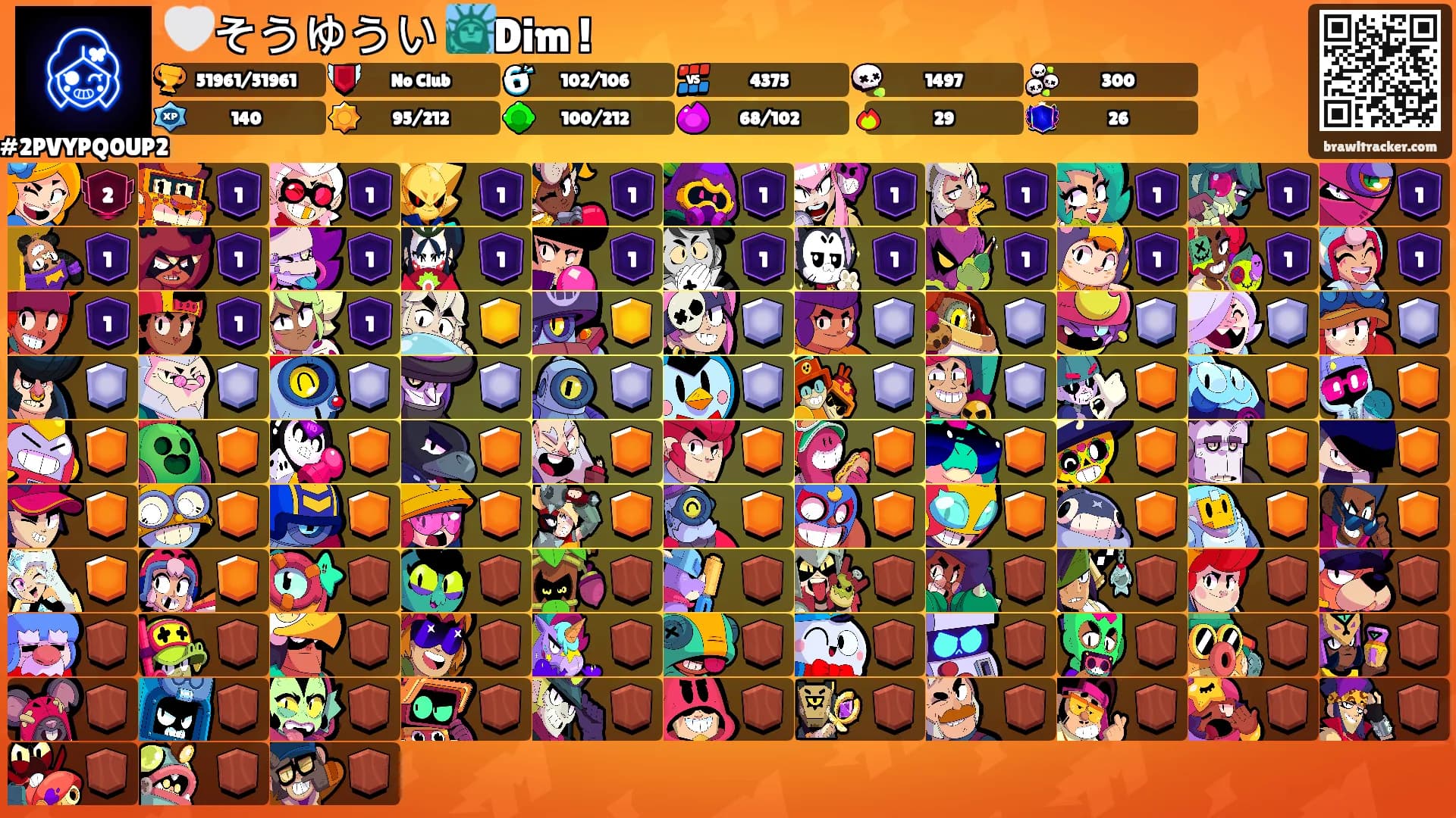 🤍そうゆうい 🗽Dim !'s Ranks