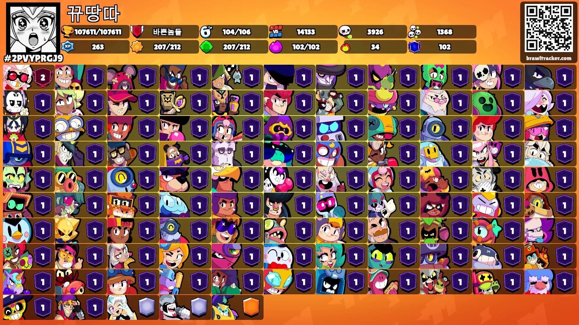 뀨땅따's Ranks
