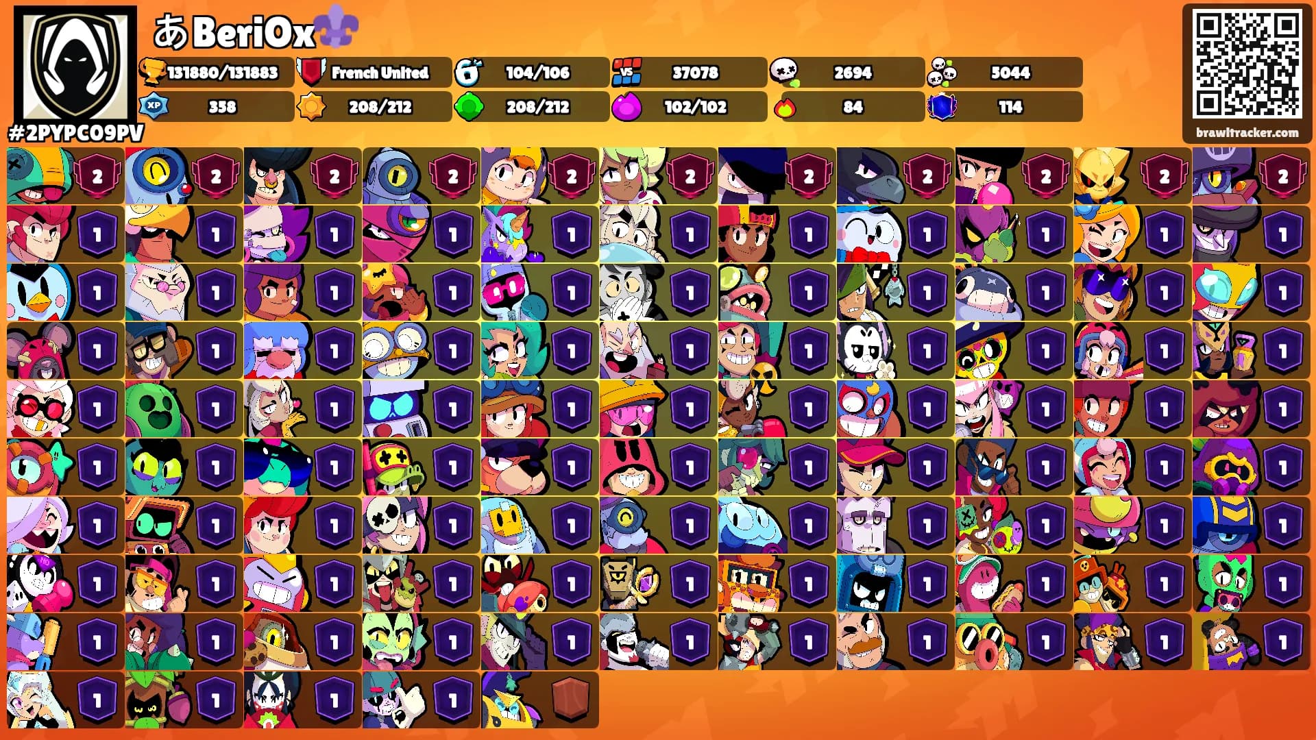 あBeriOx⚜️'s Ranks