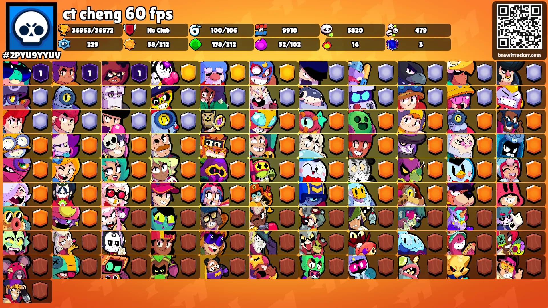ct cheng 60 fps's Ranks