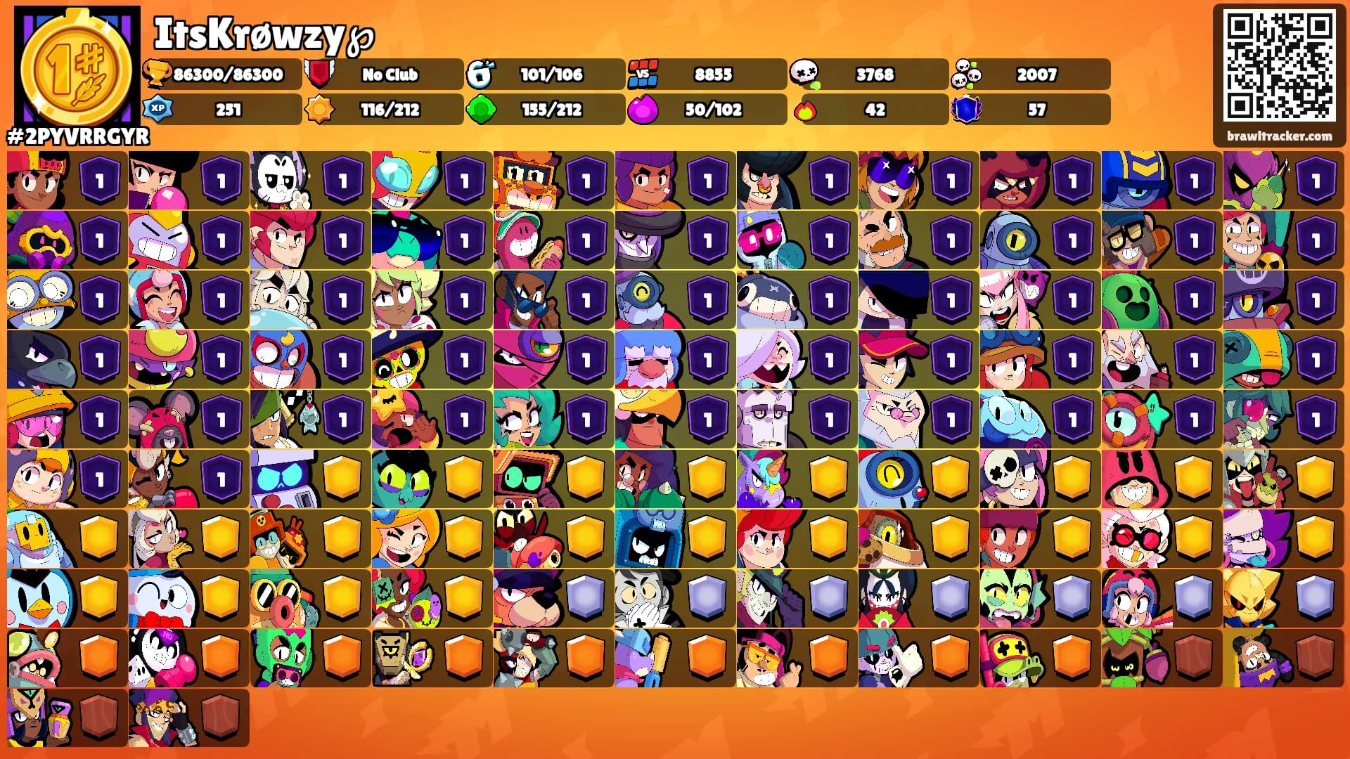 ItsKrøwzy℘'s Ranks