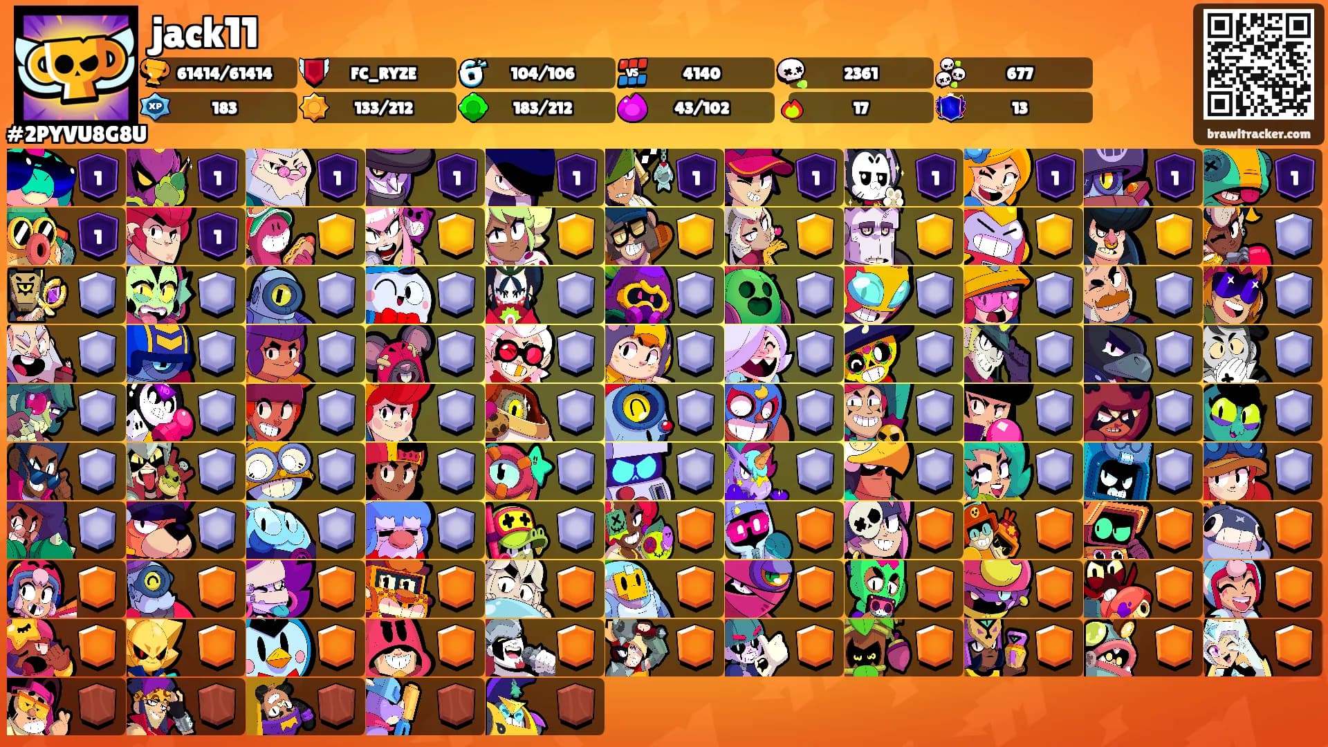 jack11's Ranks