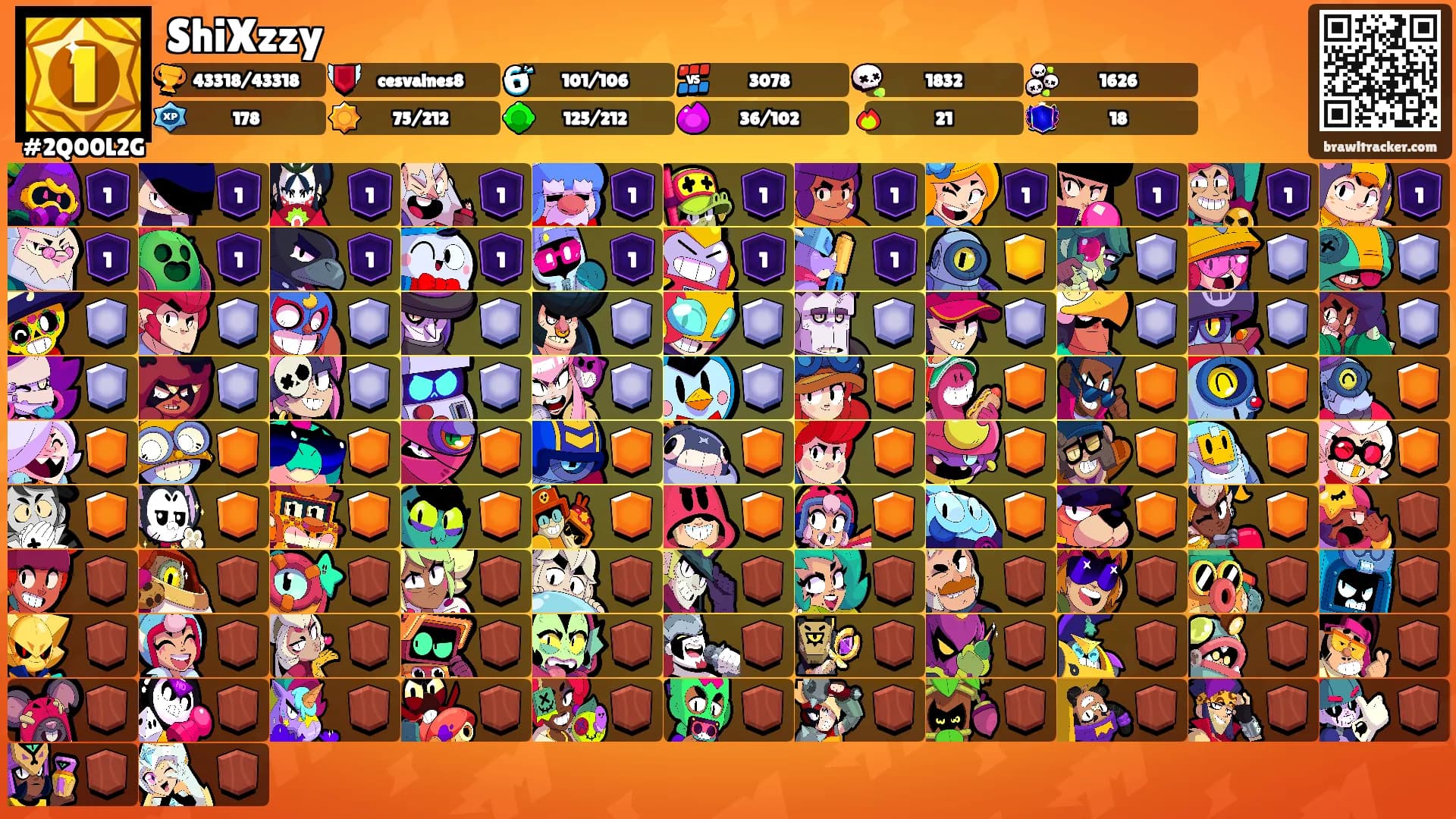 ShiXzzy's Ranks