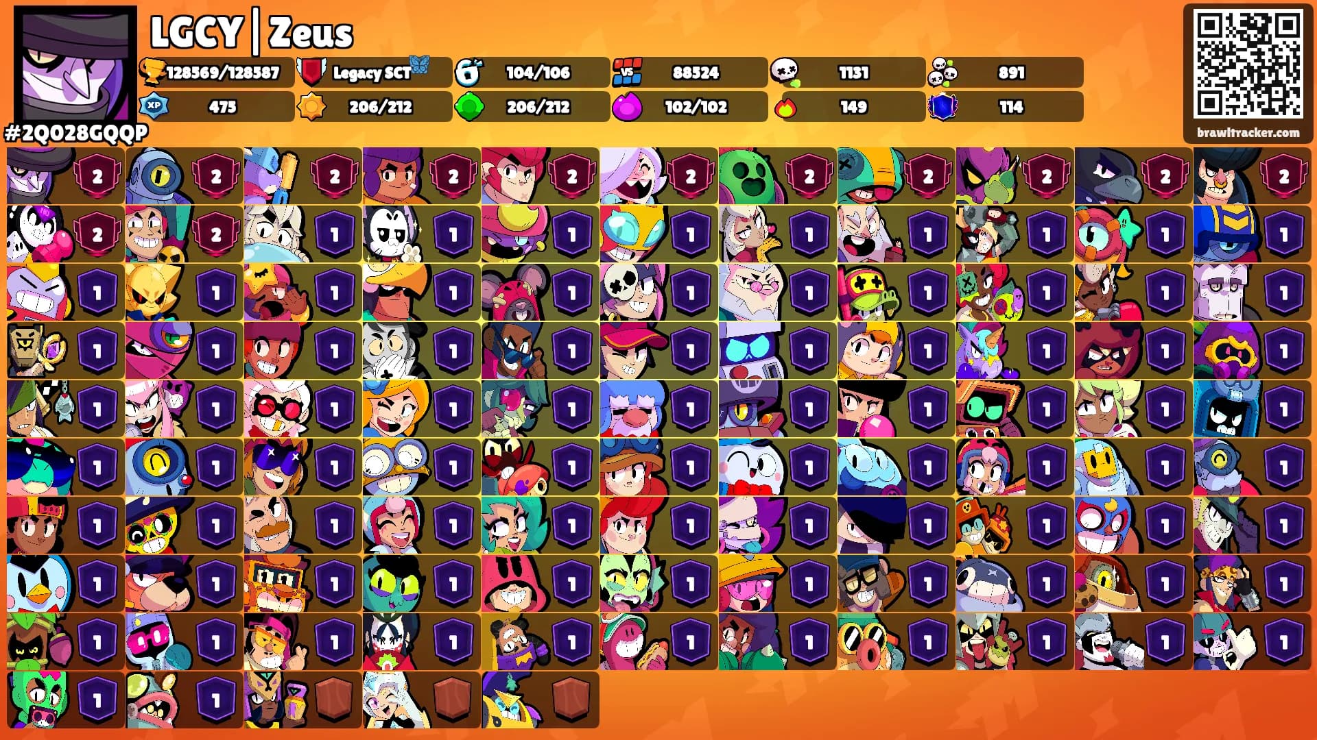 LGCY|Zeus's Ranks