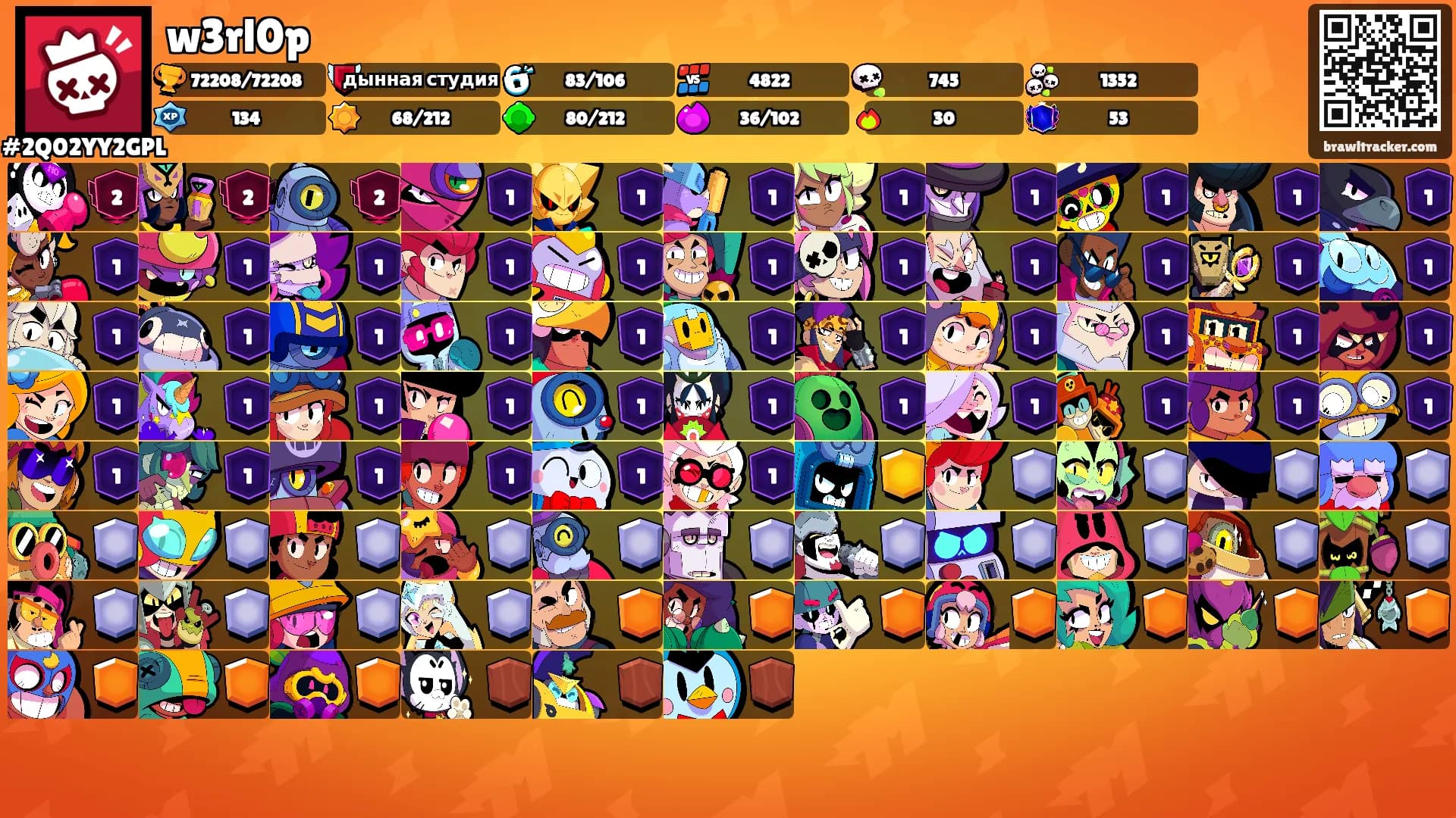 w3rl0p's Ranks