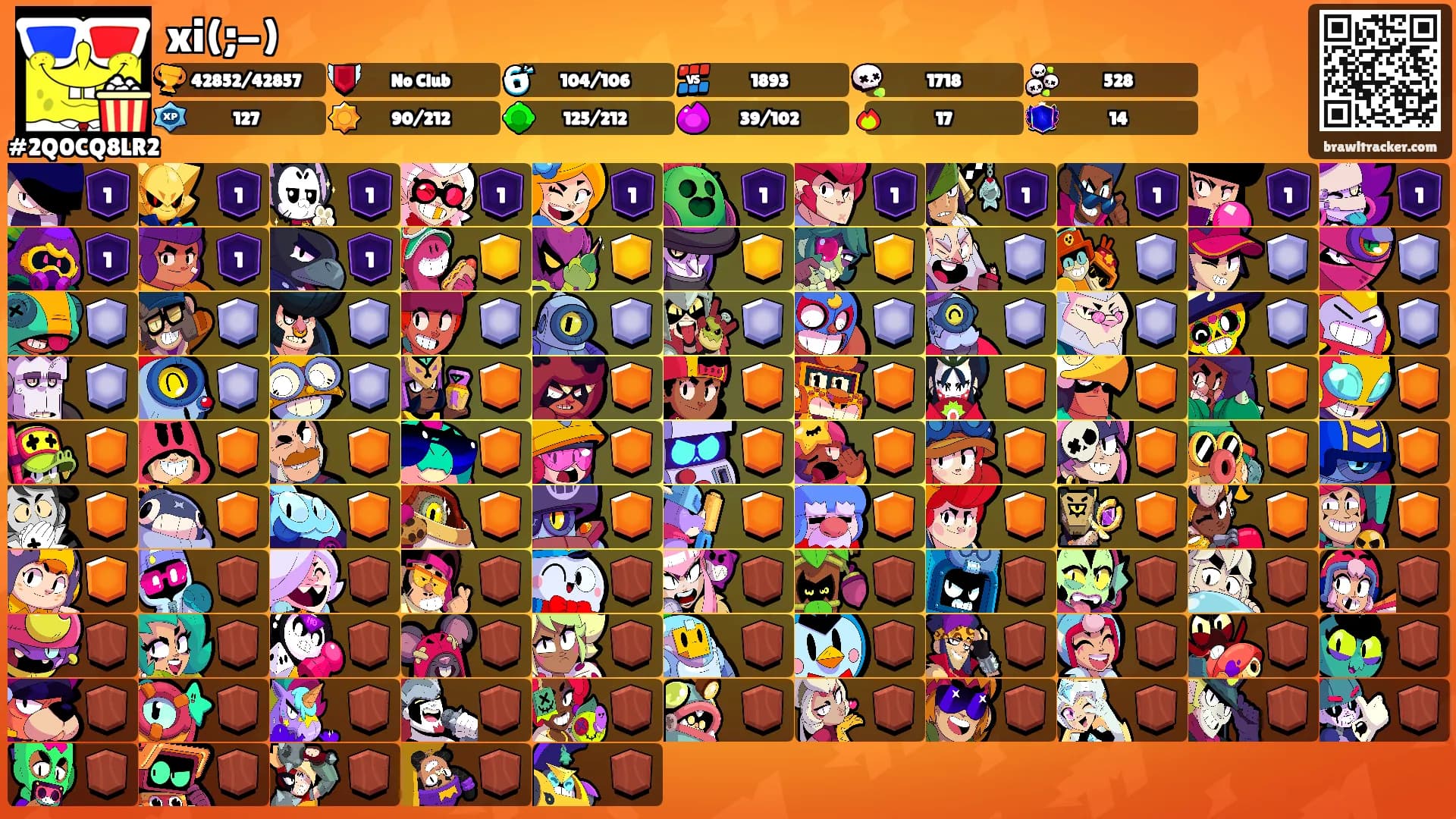 xi(;-)'s Ranks
