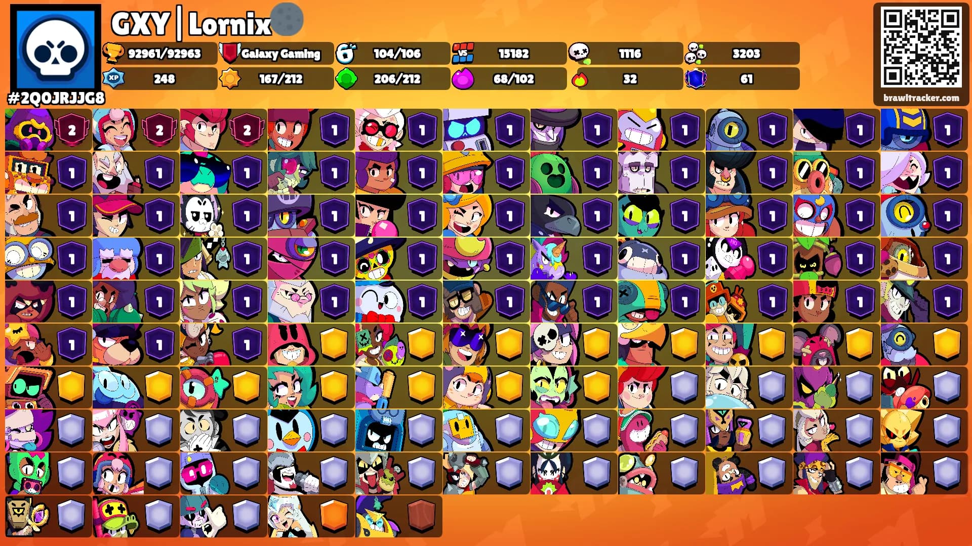 GXY|Lornix🌑's Ranks