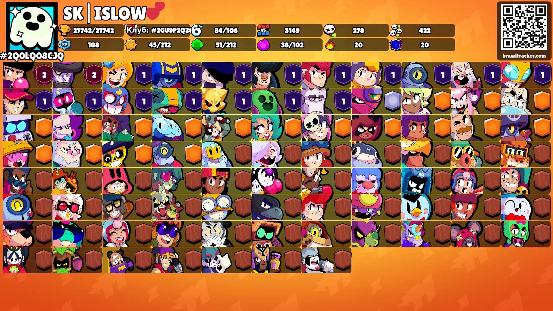 SK|ISLOW💕's Ranks