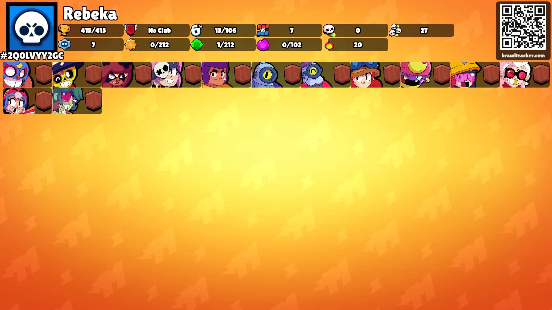 Rebeka's Ranks