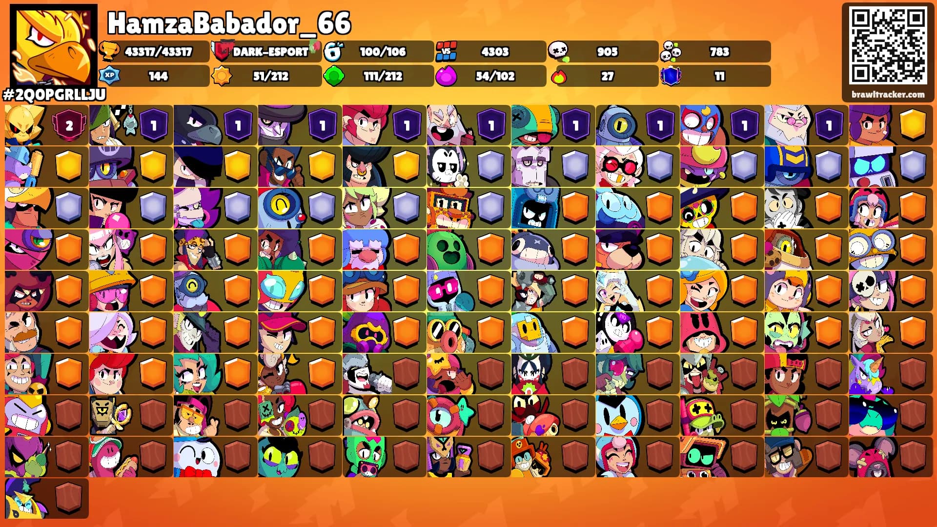 HamzaBabador_66's Ranks