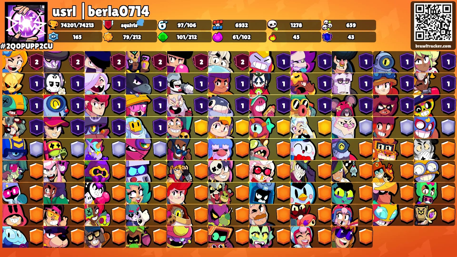 usrl |berla0714's Ranks