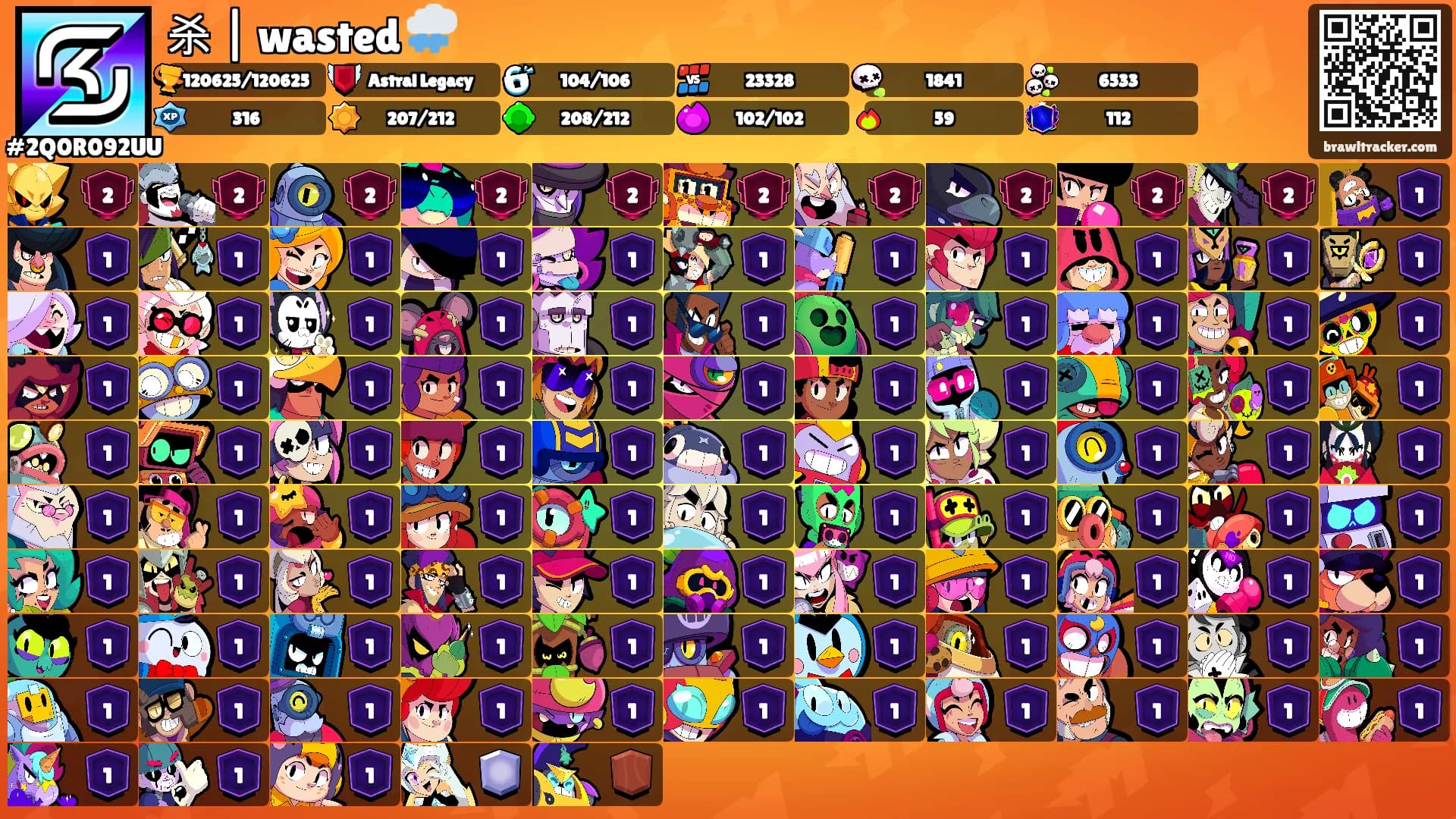 杀 | wasted 🌧️'s Ranks