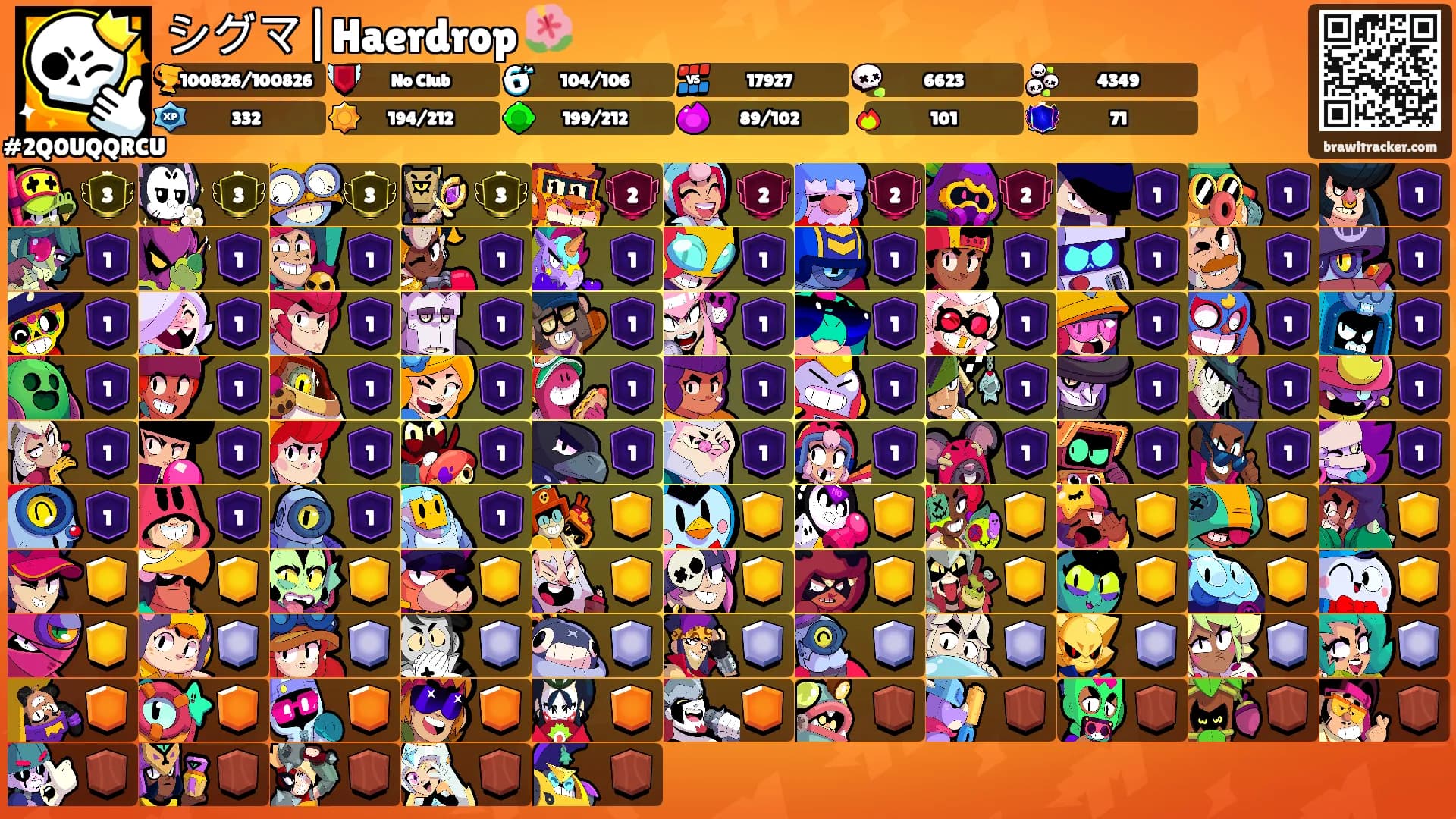 シグマ|Haerdrop 🌺's Ranks
