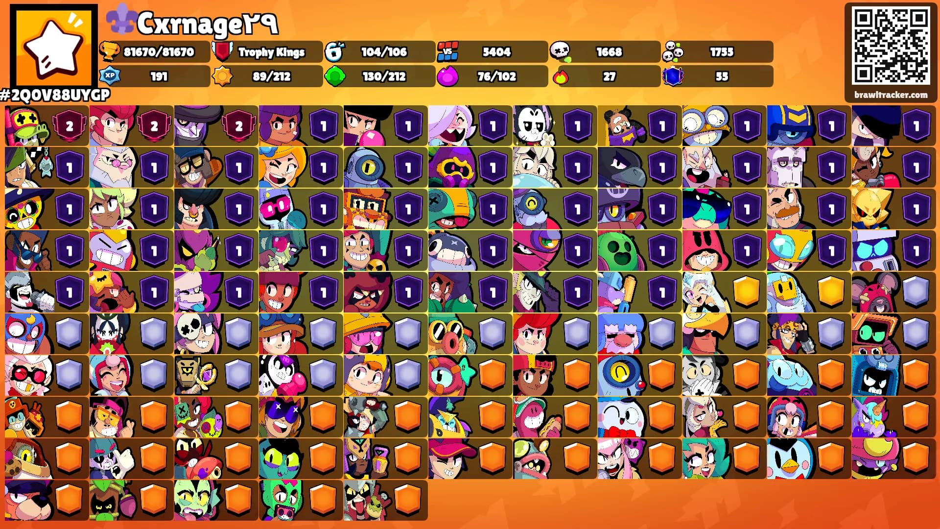 ⚜️Cxrnage٢٩'s Ranks