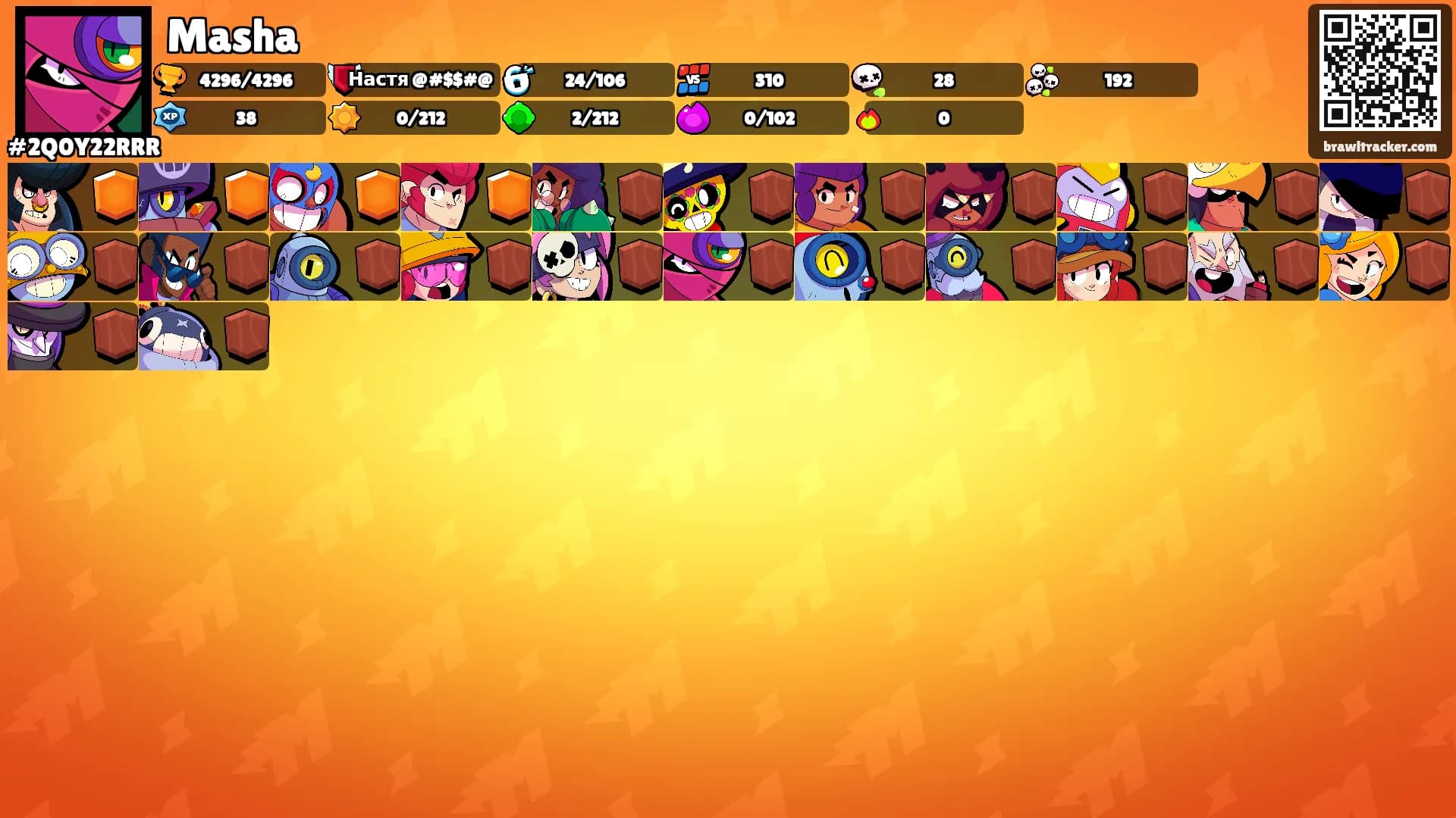 Masha's Ranks