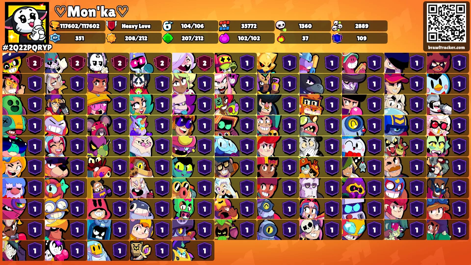 ♡Mon'ka♡'s Ranks