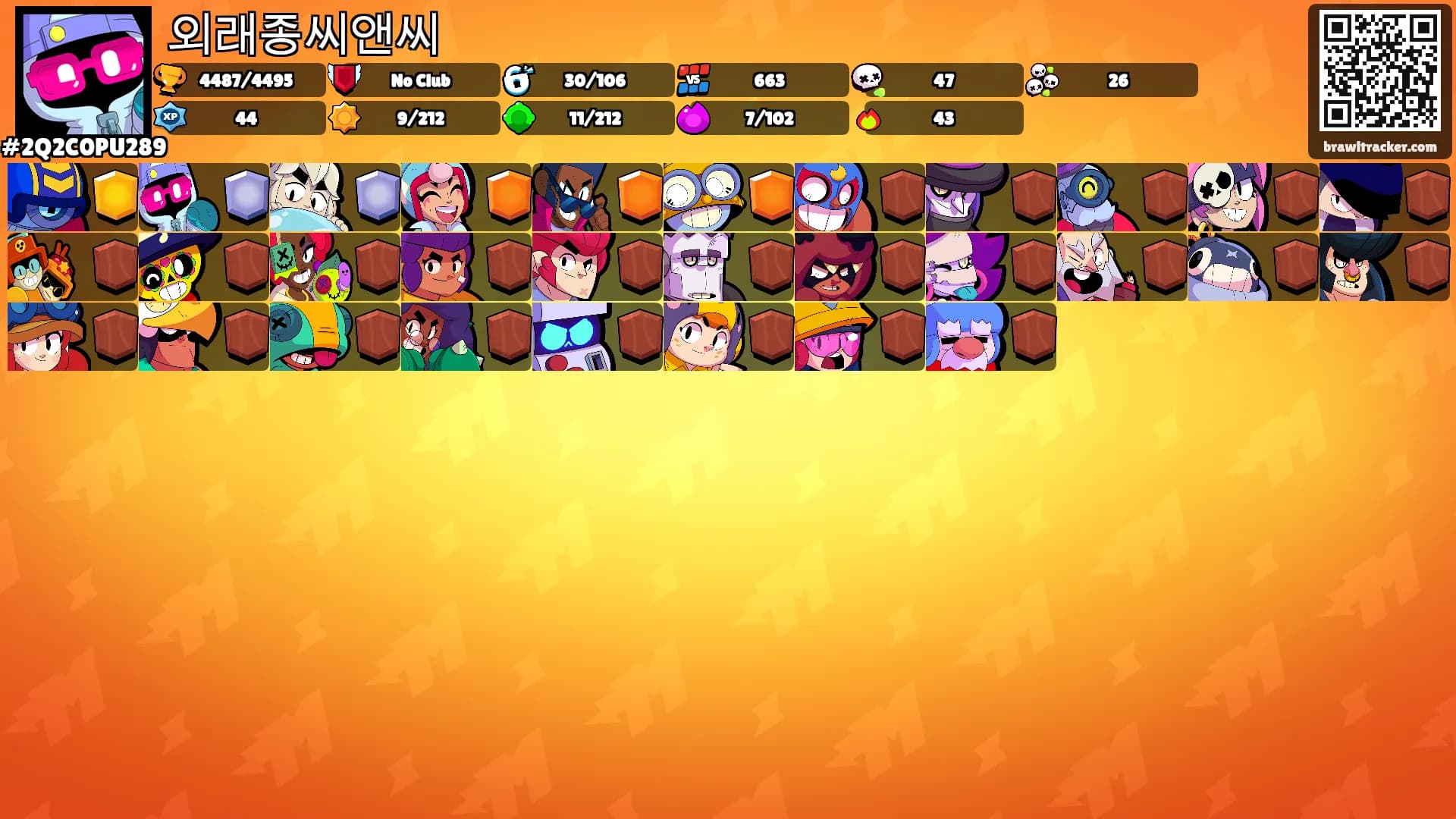 외래종씨앤씨's Ranks