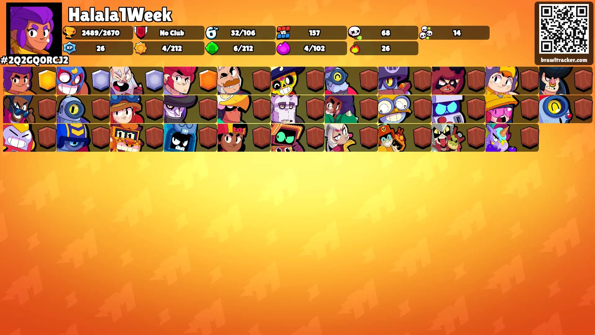 Halala1Week's Ranks