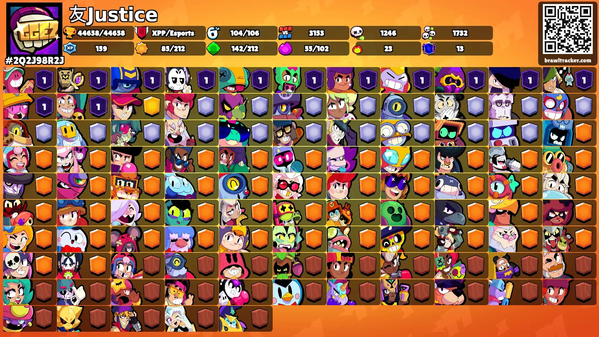 友𝗝𝘂𝘀𝘁𝗶𝗰𝗲's Ranks