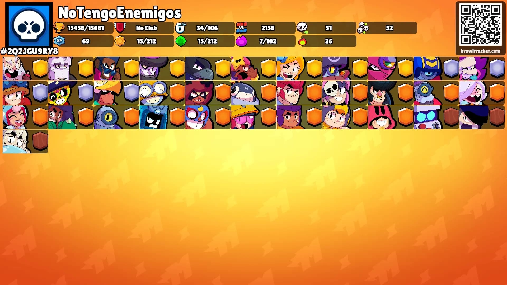 NoTengoEnemigos's Ranks
