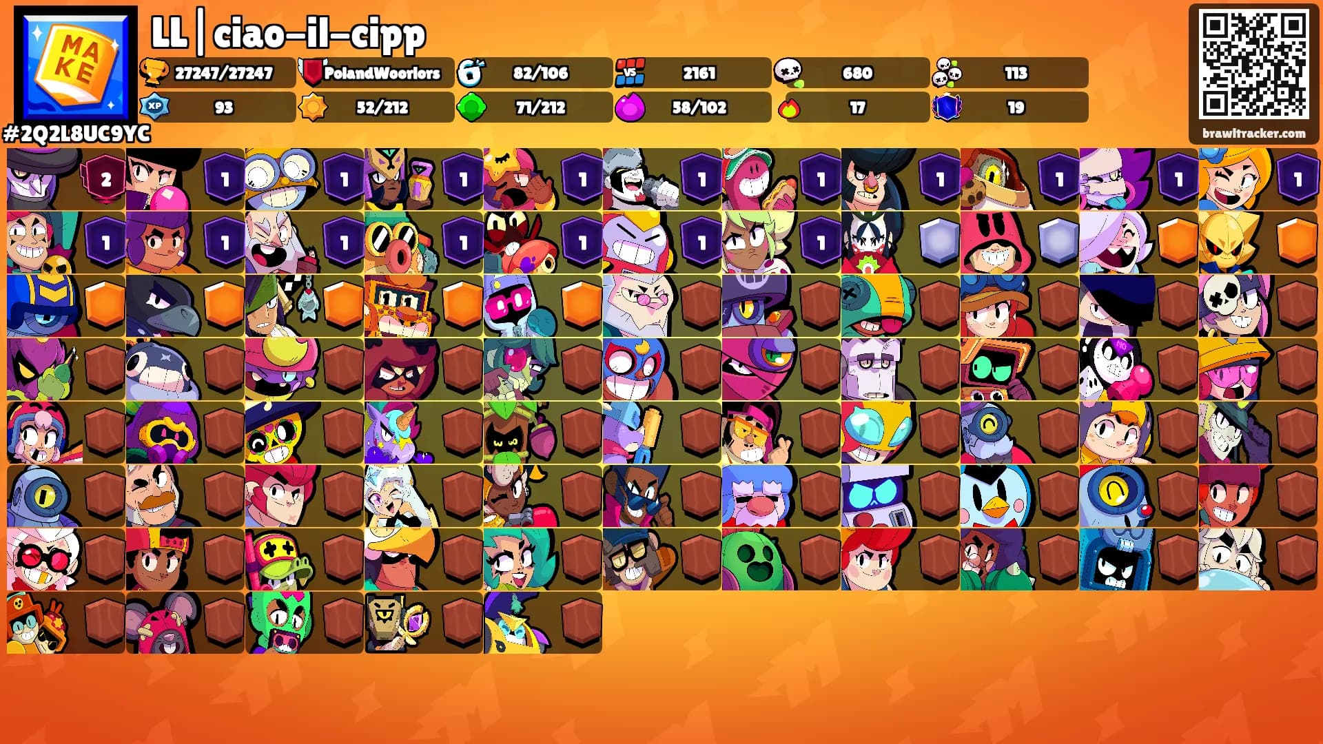 LL|ciao-il-cipp's Ranks