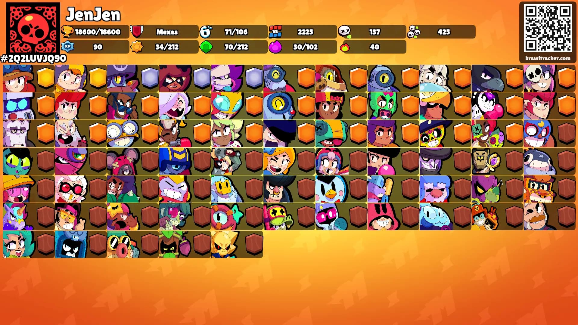JenJen's Ranks