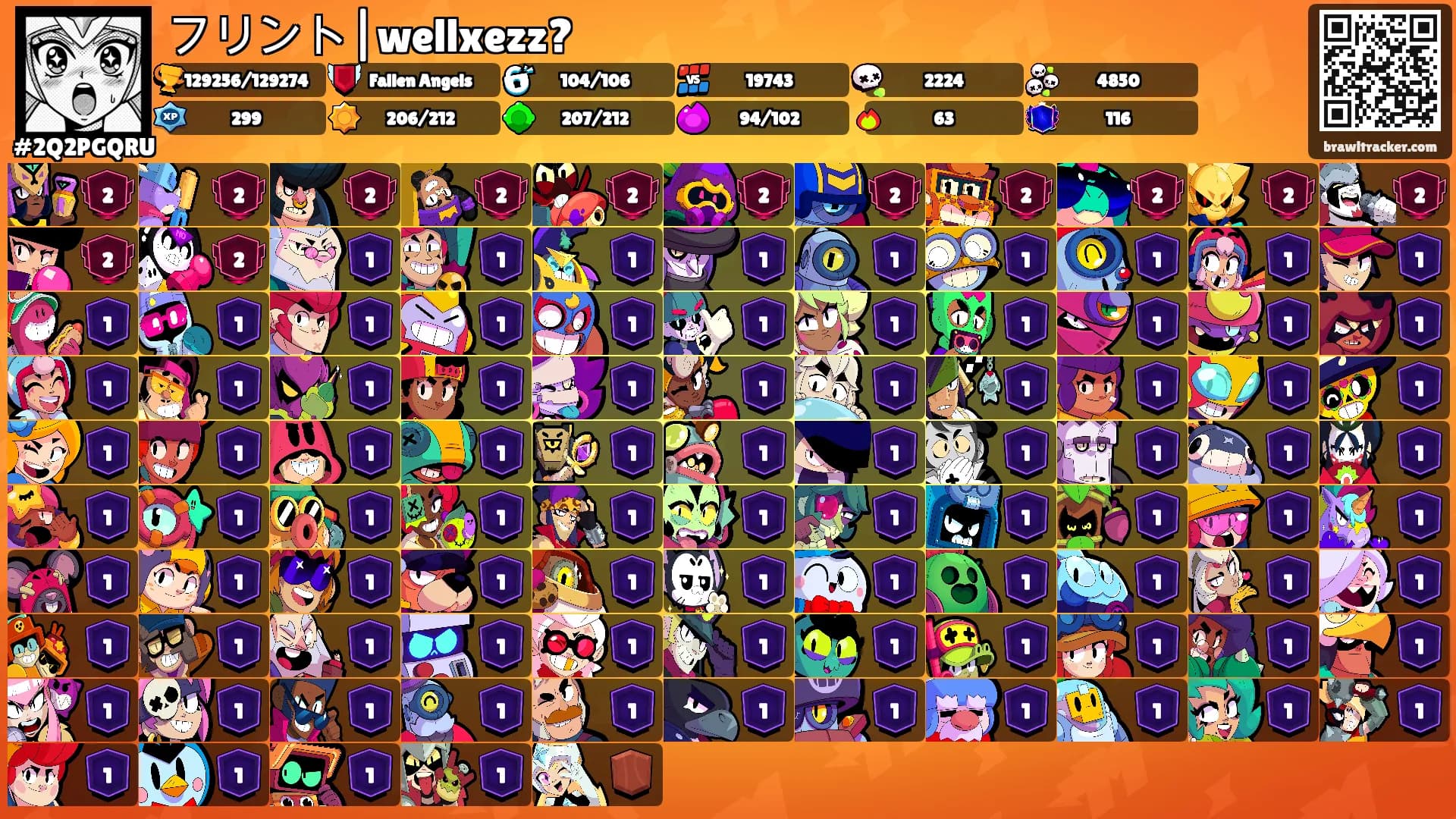 フリント|wellxezz?'s Ranks