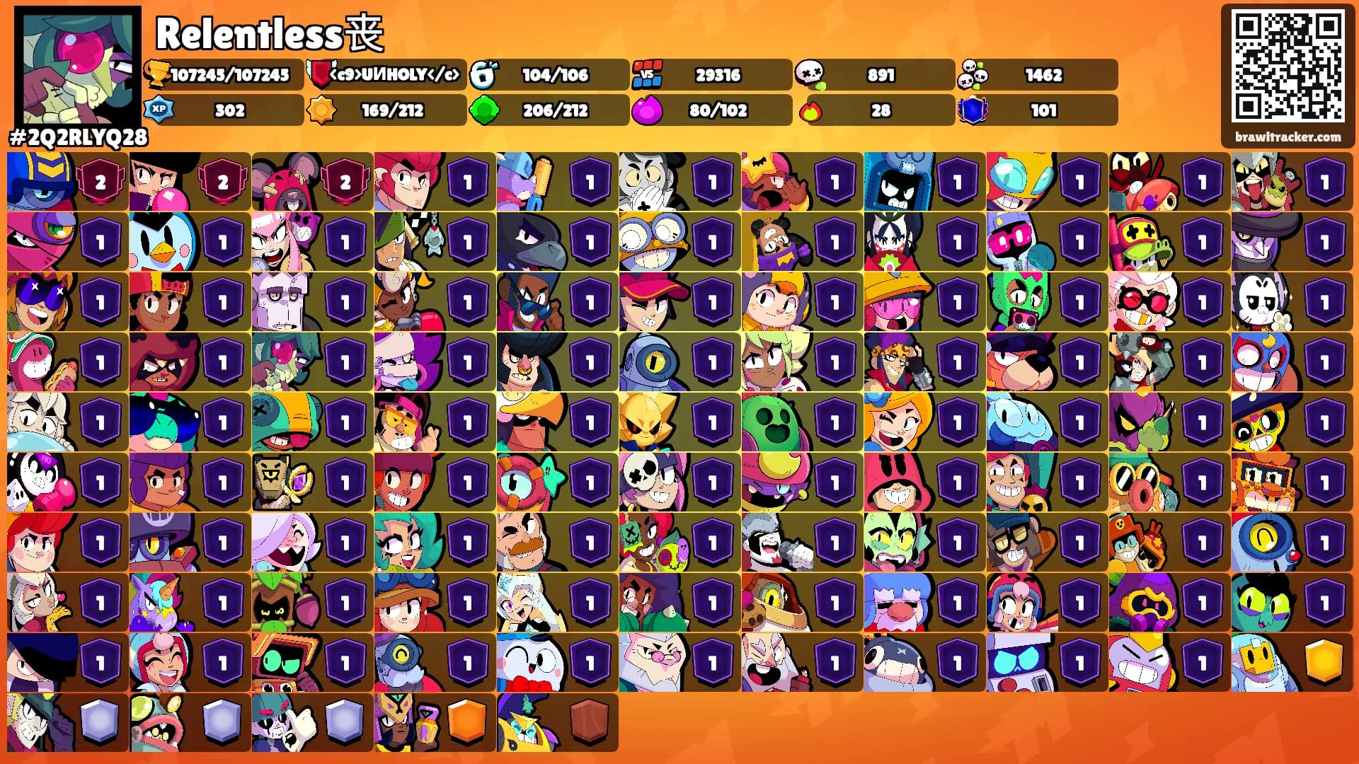 Relentless丧's Ranks