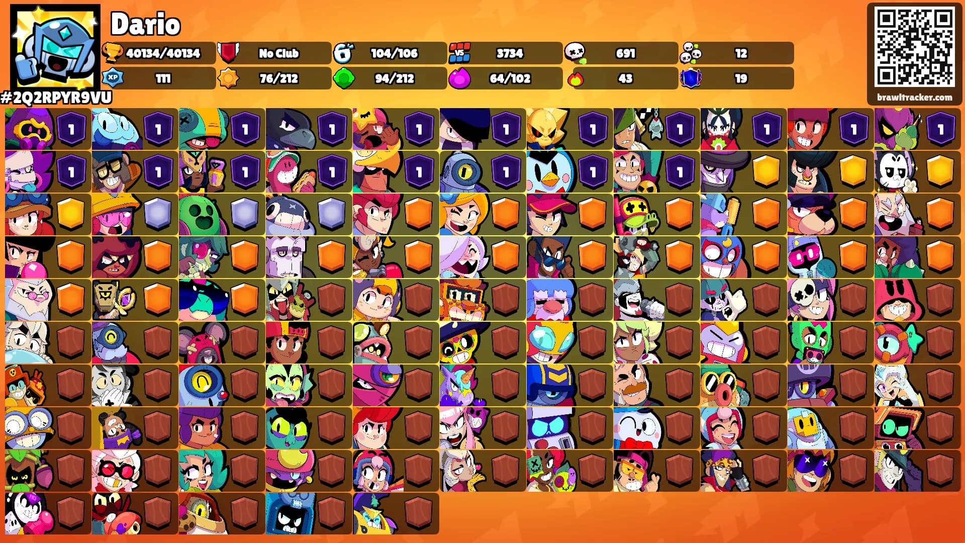 Dario's Ranks