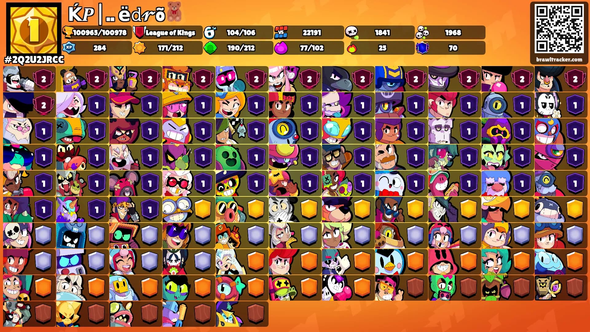 Ḱ𝑷|..Ꮲё𝚍𝓻õ🧸's Ranks