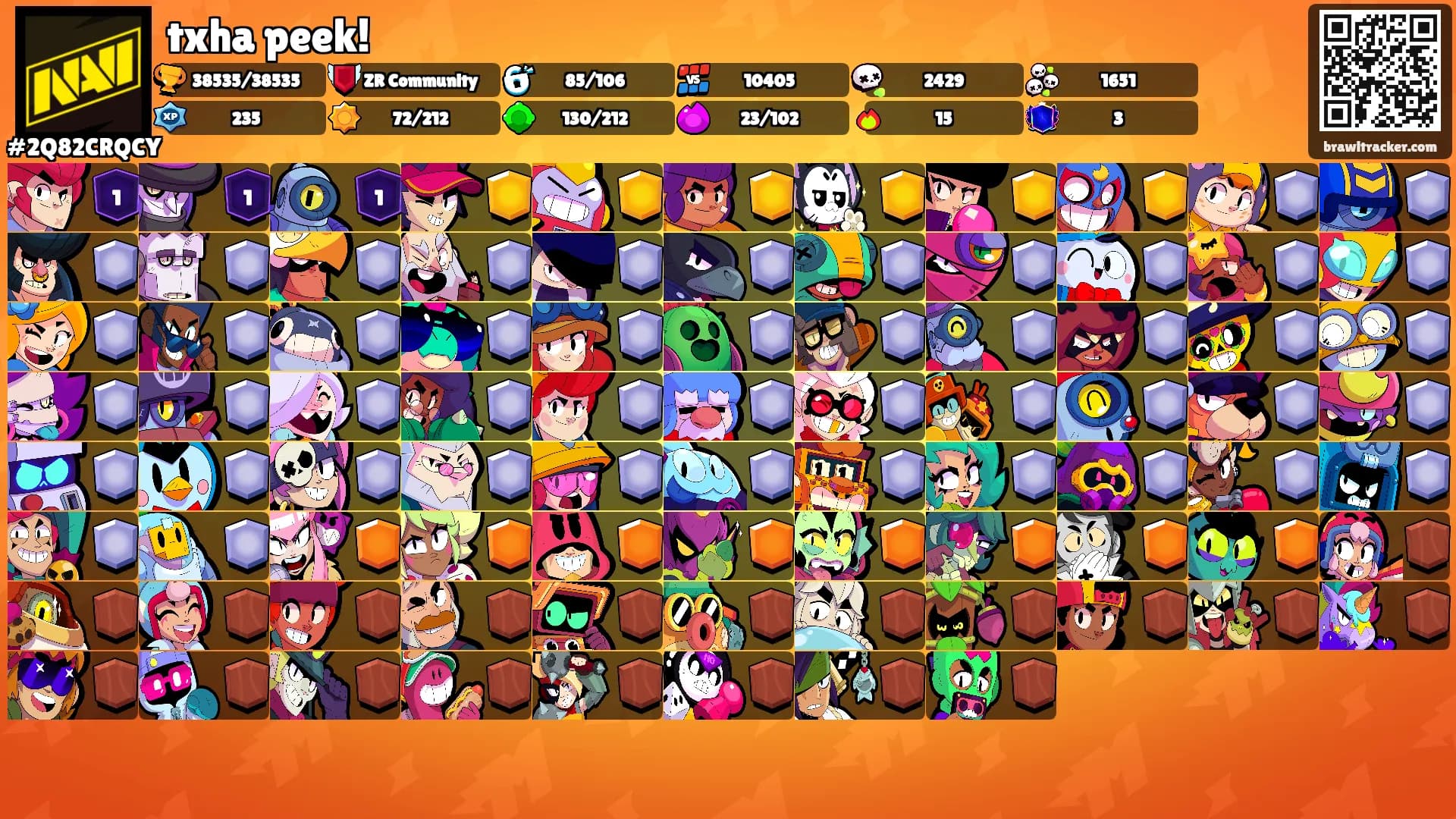 txha peek!'s Ranks