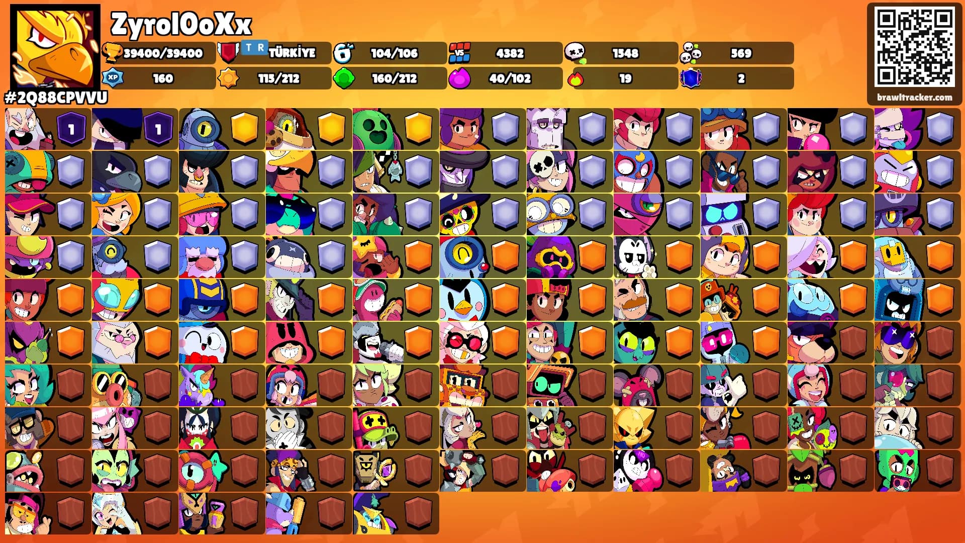 Zyrol0oXx's Ranks