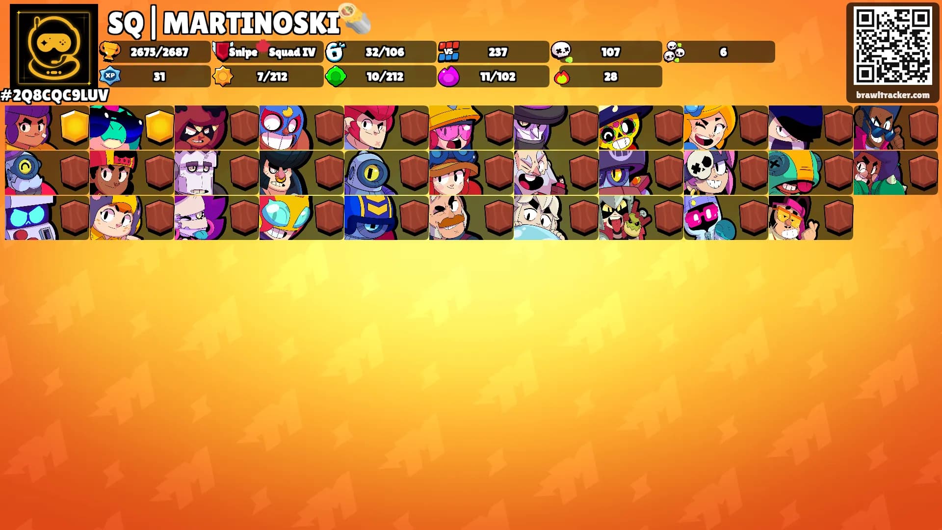 SQ|MARTINOSKI🌯's Ranks