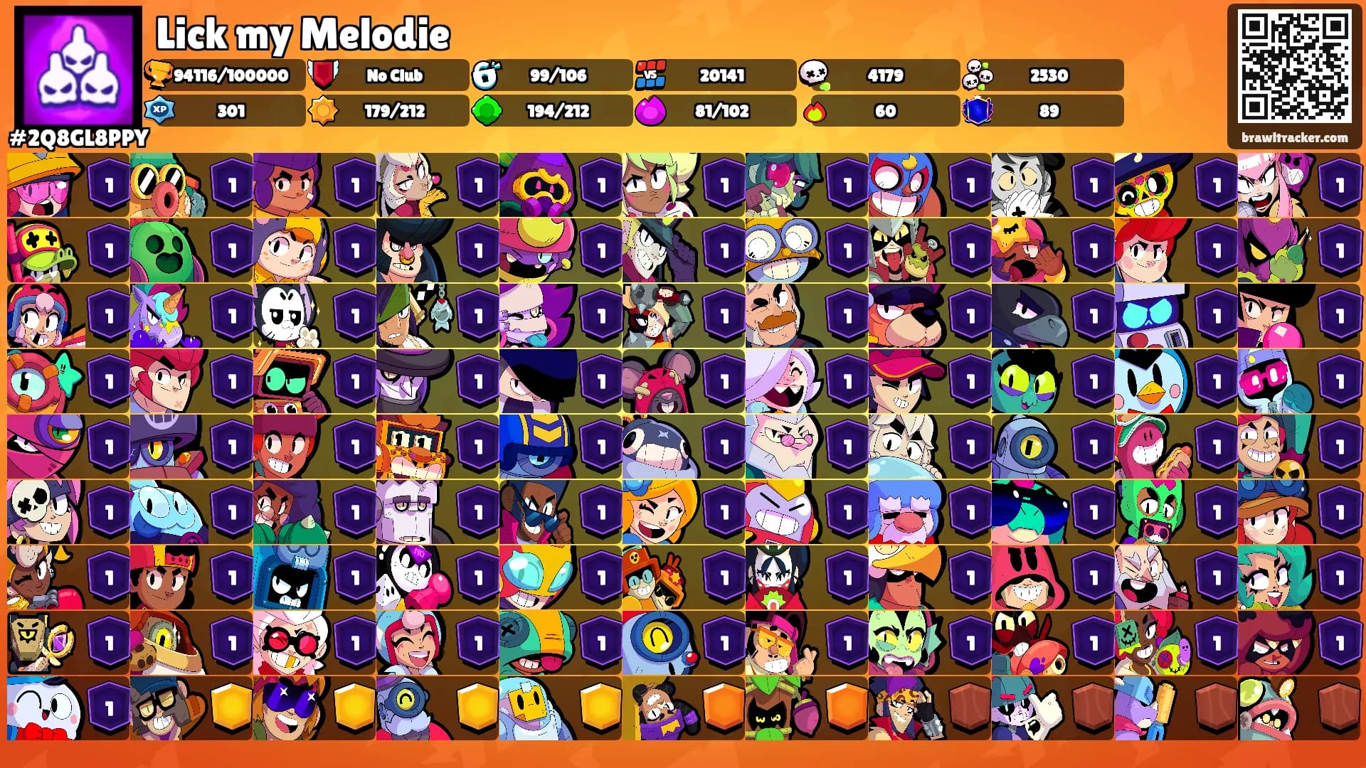 Lick my Melodie's Ranks