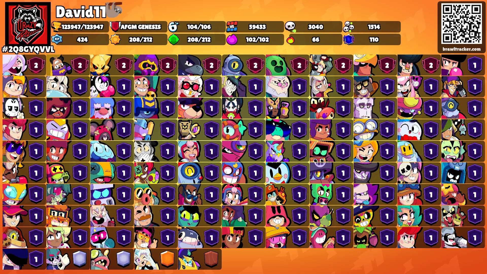 David11🦥's Ranks