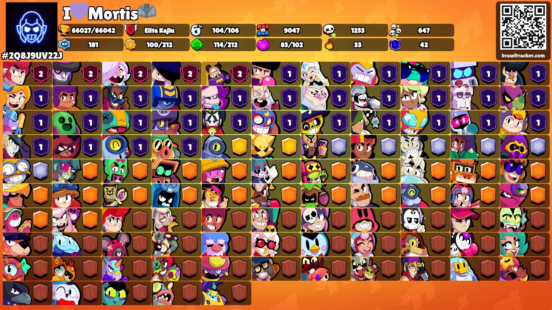 I💜Mortis🦇's Ranks