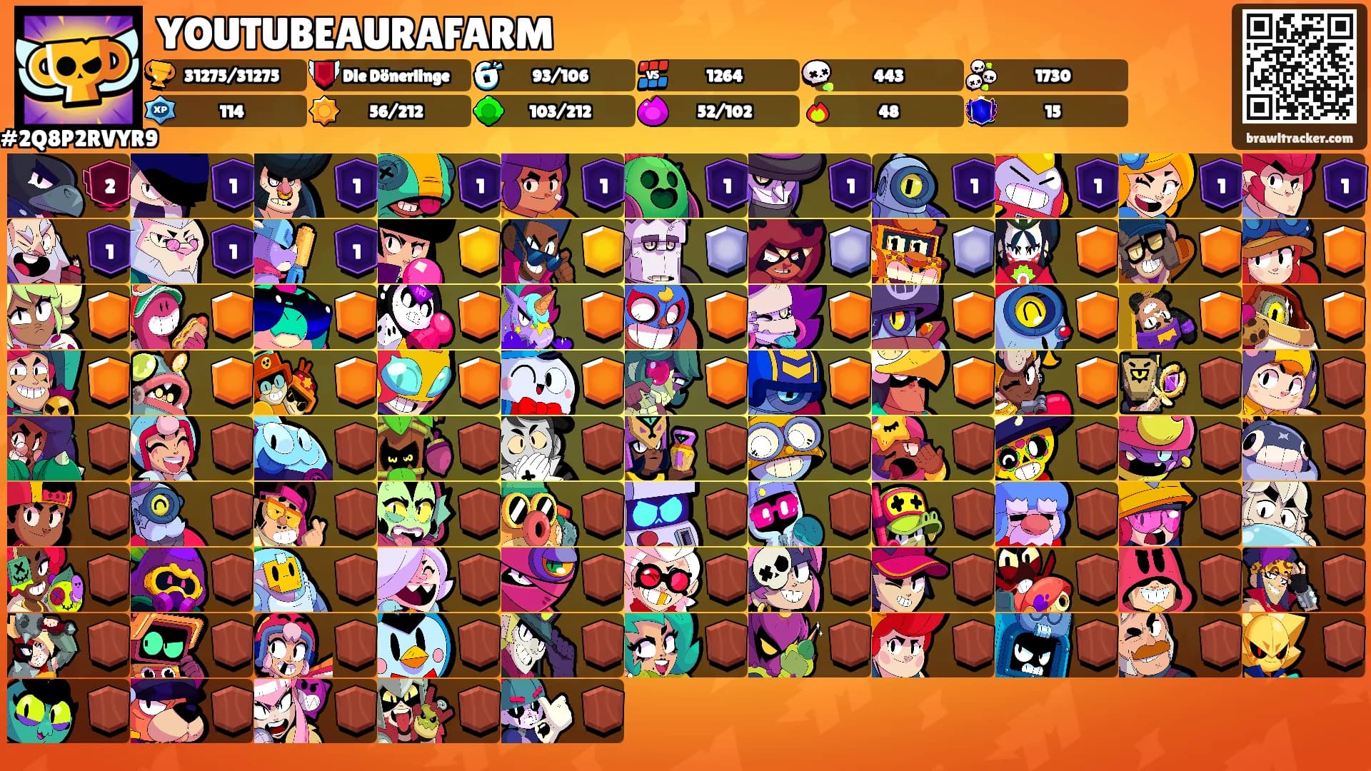 YOUTUBEAURAFARM's Ranks