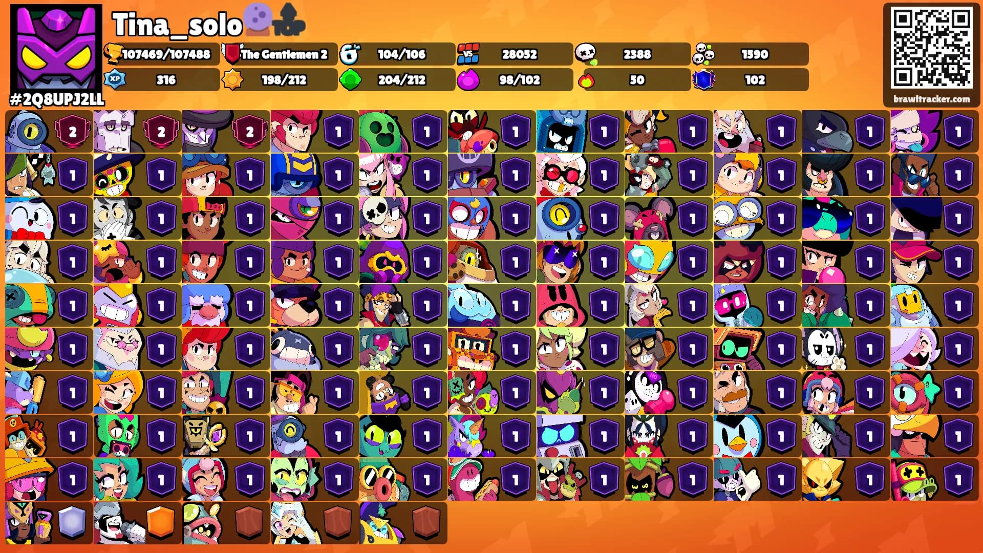 Tina_solo🔮🔝's Ranks