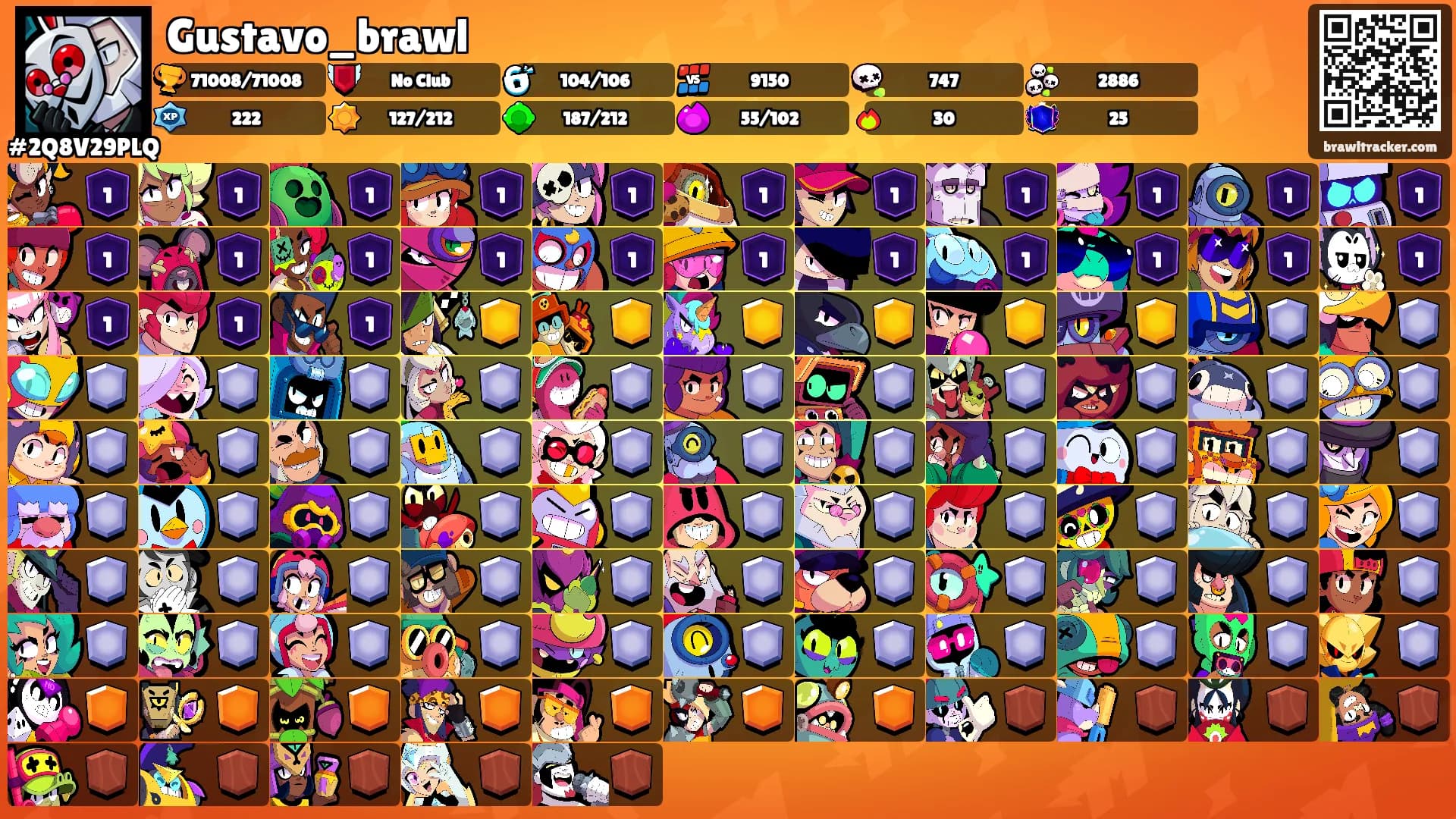 Gustavo_brawl's Ranks